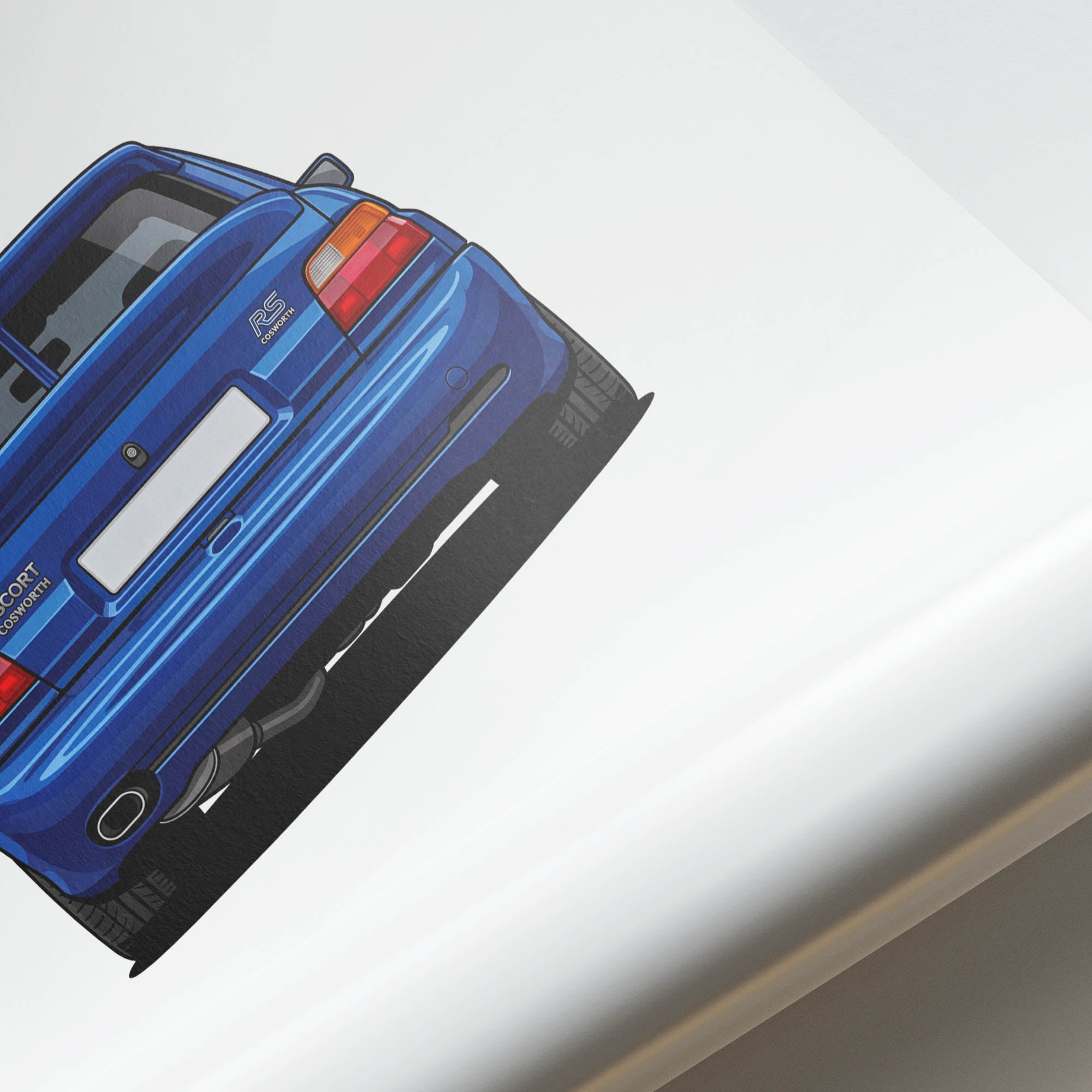1992 Ford Escort RS Cosworth Imperial – Car Print