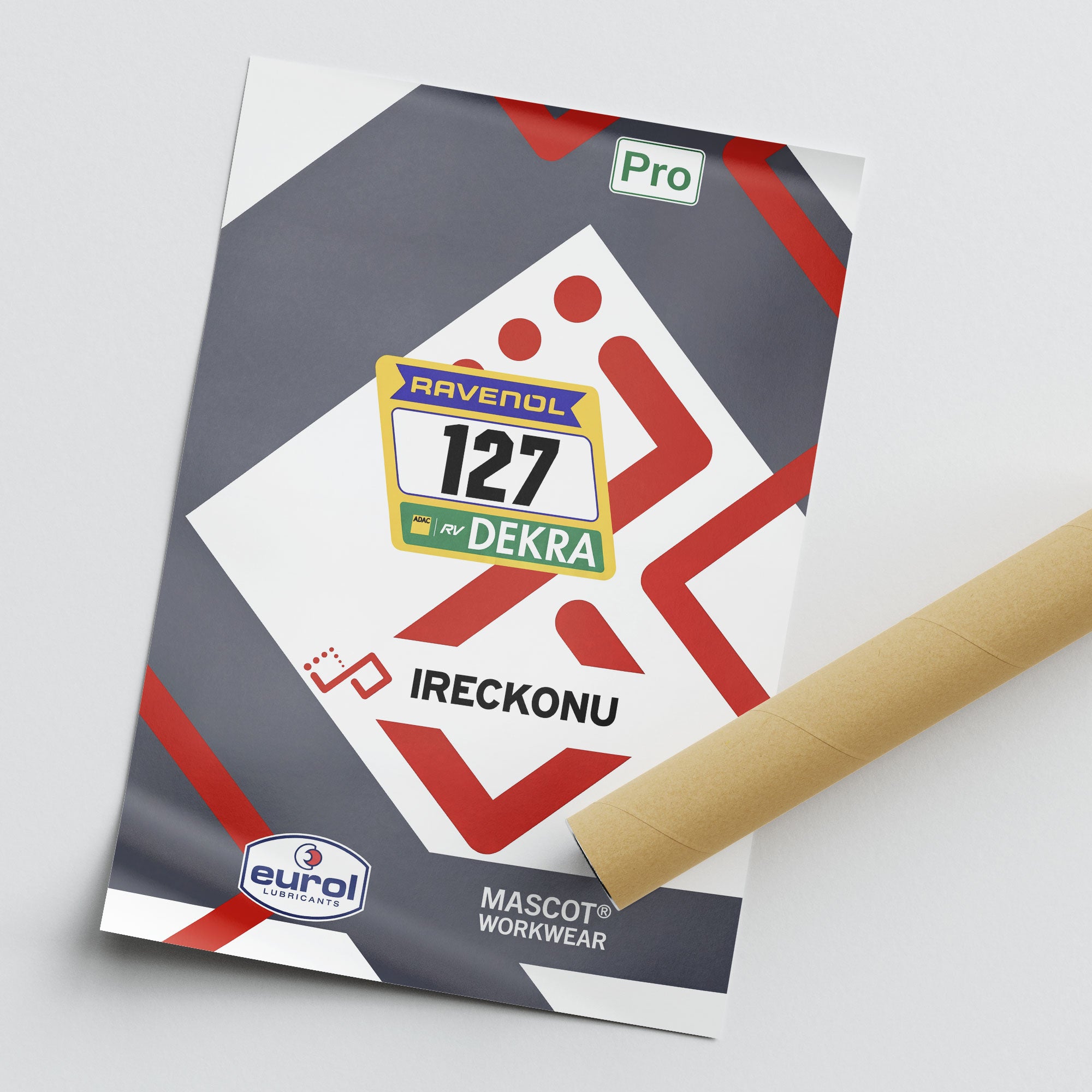 911 GT3 Poster – Tom Coronel NLS Racing Car Art | Porsche Wall Art Print