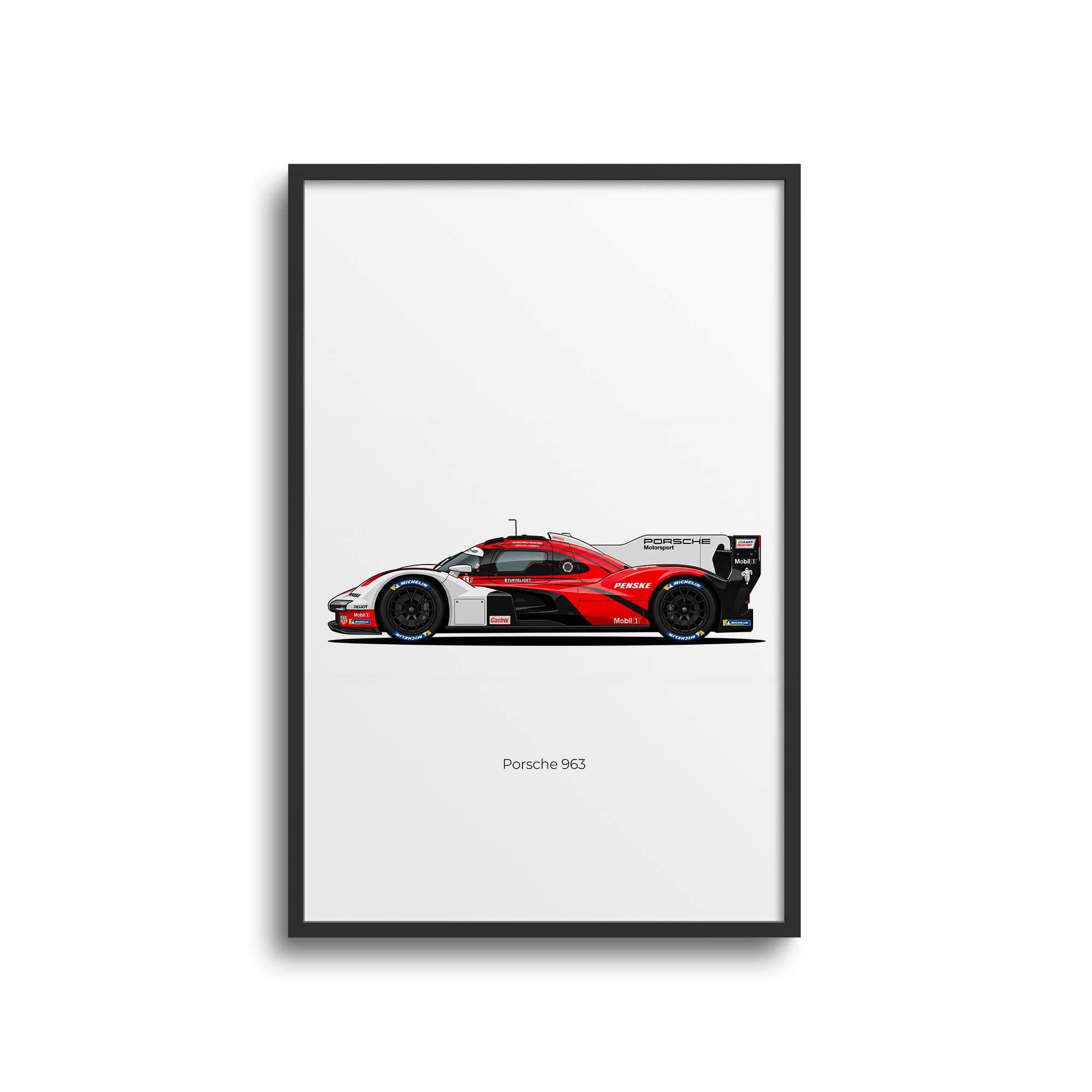 2023 Porsche 963 Penske Motorsport – Car Print