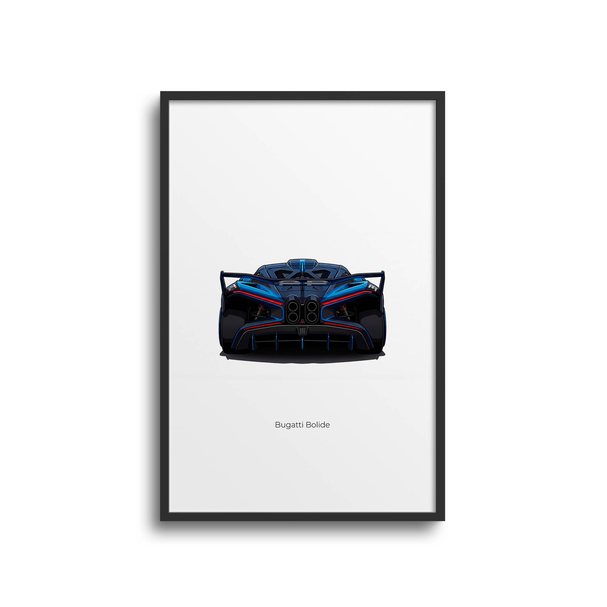 2024 Bugatti Bolide – Car Print