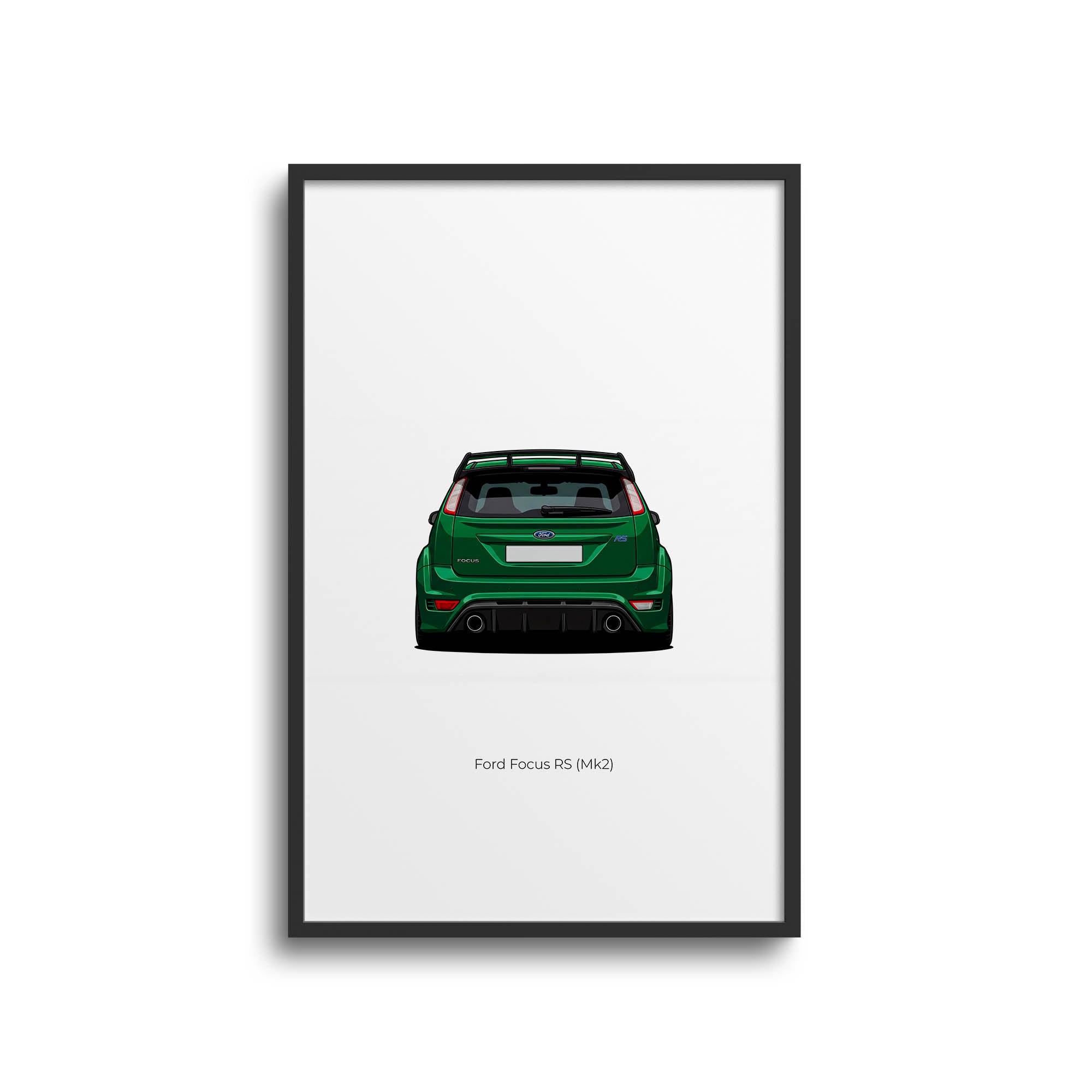 2009 Ford Focus RS MK2 Ultimate – Car Print