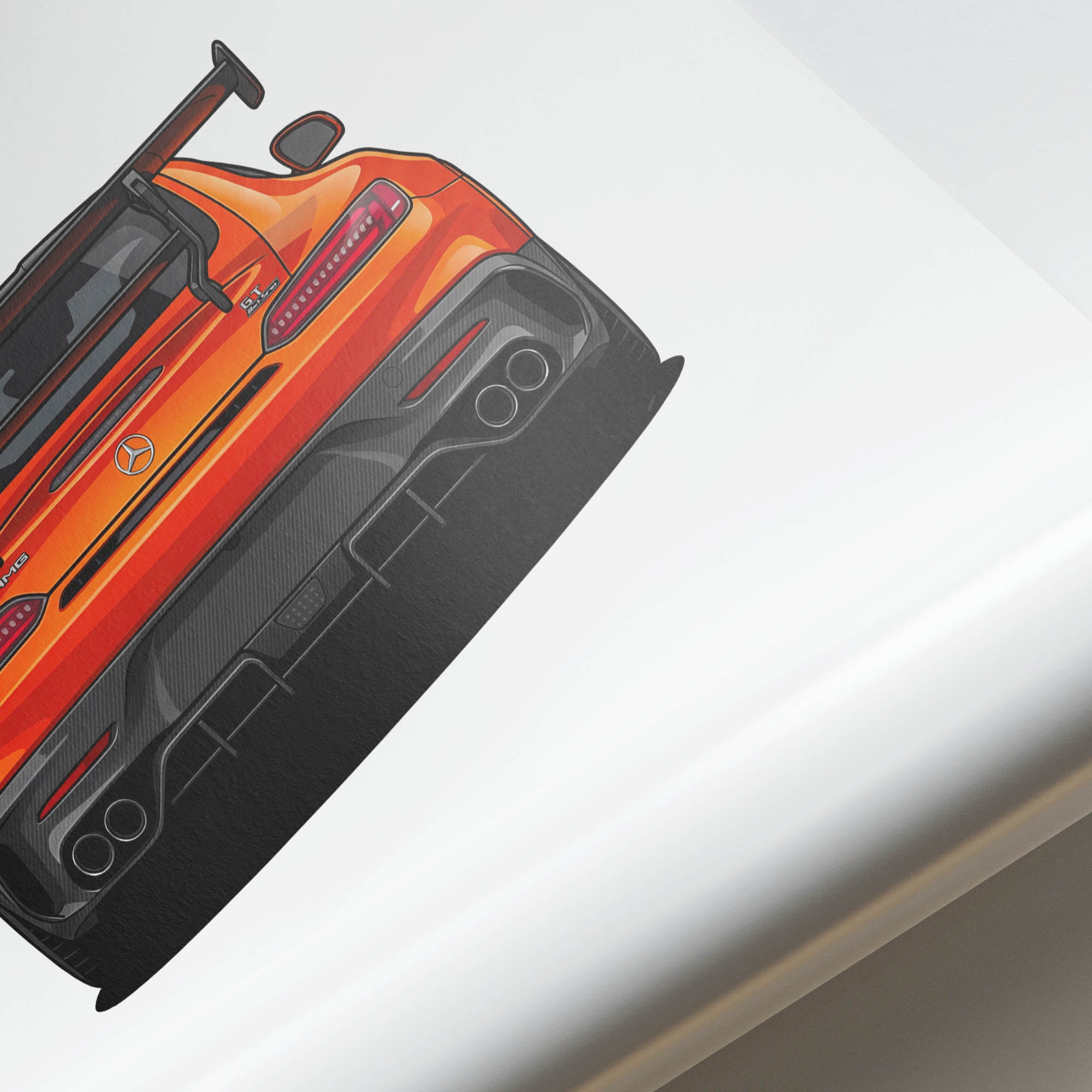 2021 Mercedes AMG GT – Car Print