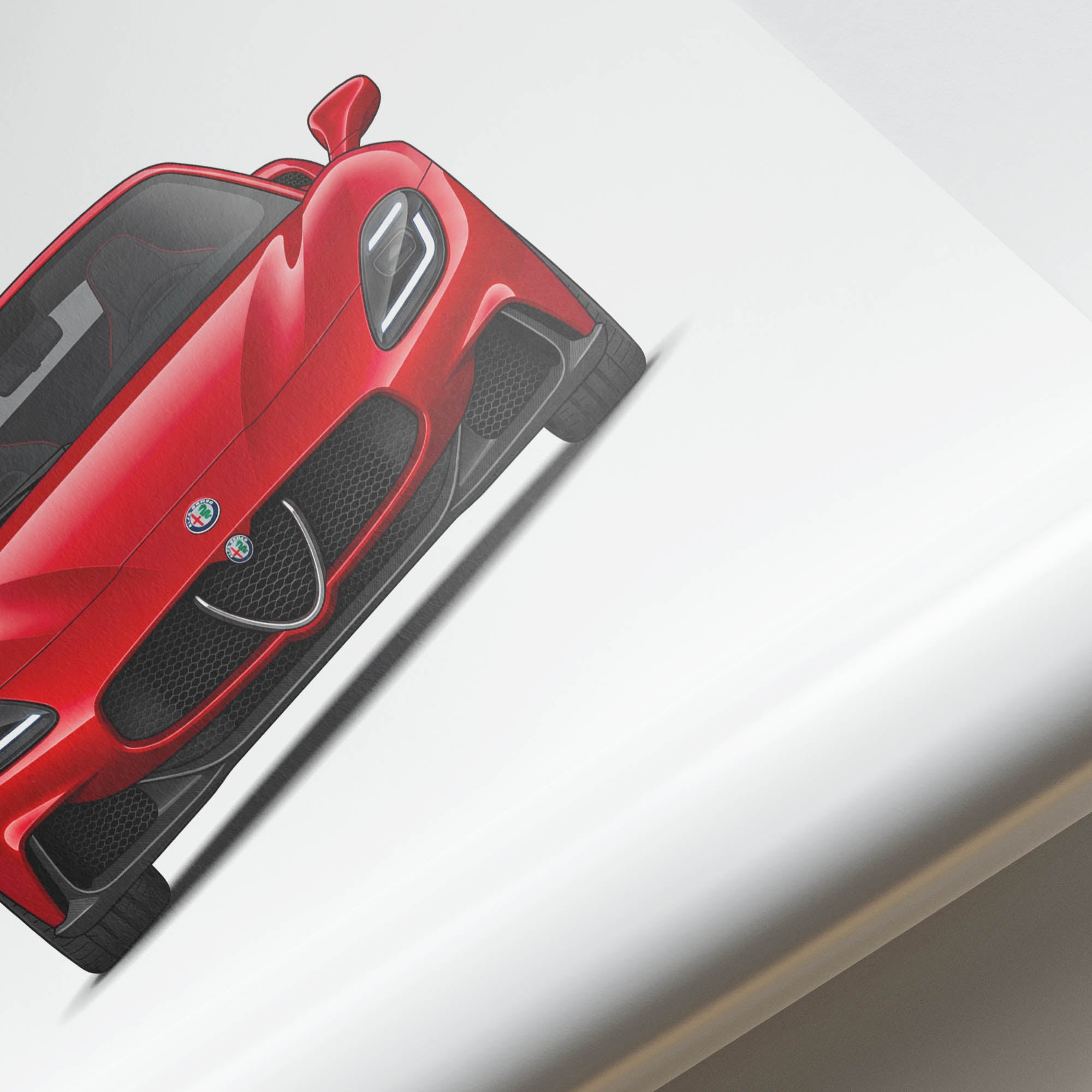 2024 Alfa Romeo 33 Stradale – Car Print