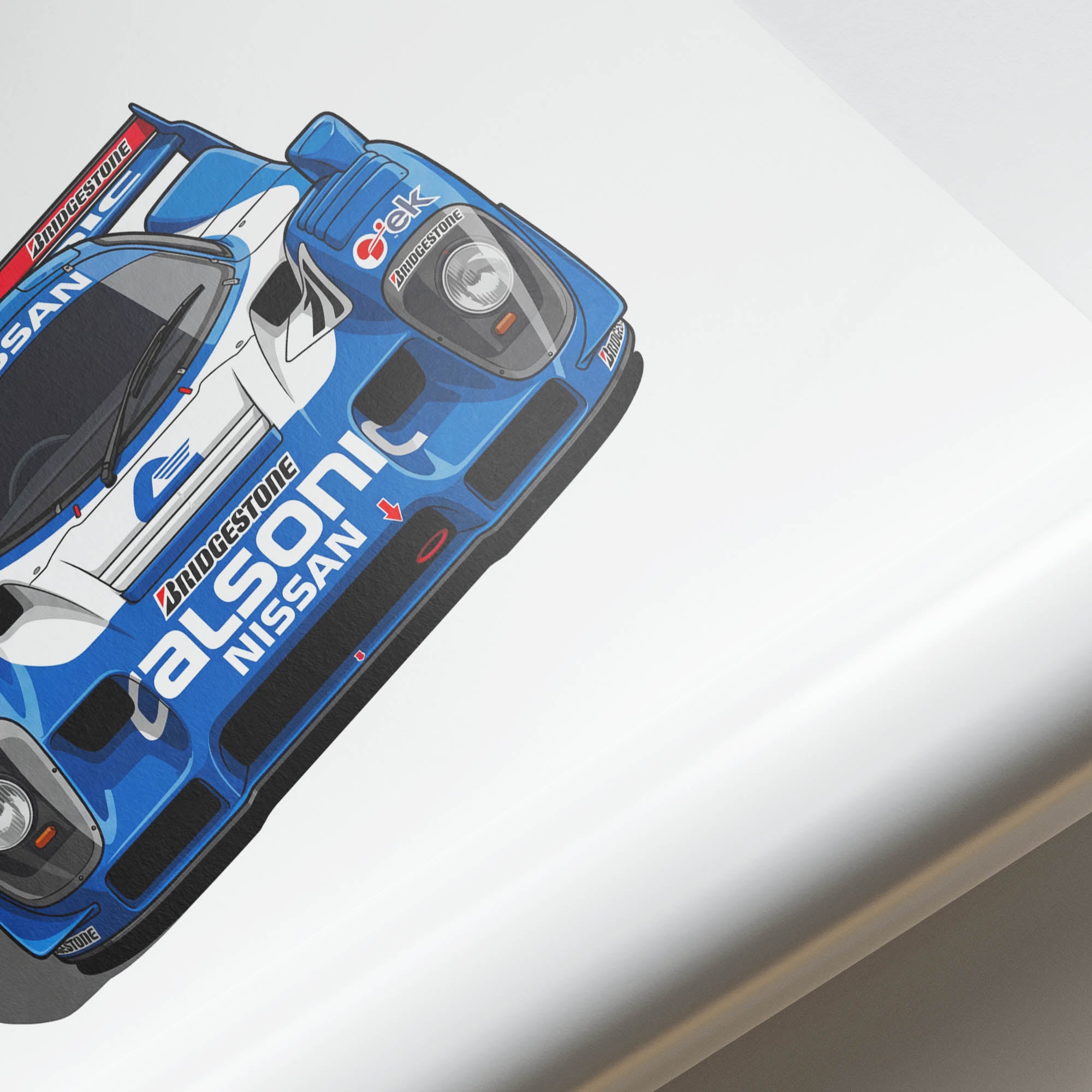1990 Nissan R90CK Calsonic – Car Print