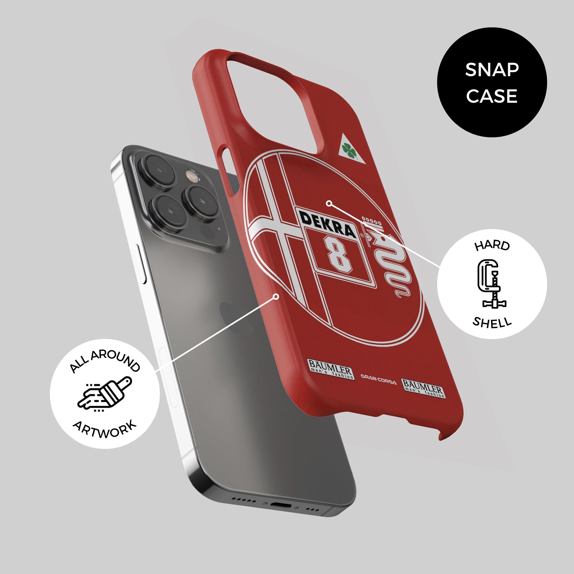 Alfa Romeo 155 V6 TI DTM 1993 – Phone Case