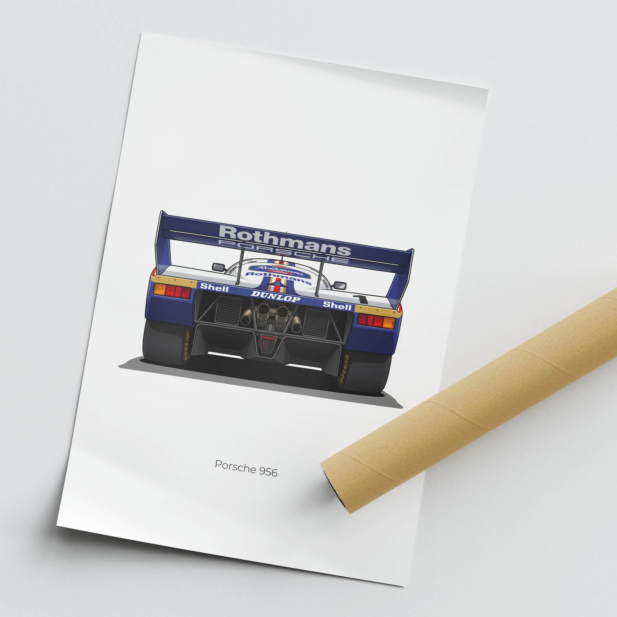 1982 Porsche – Car Print