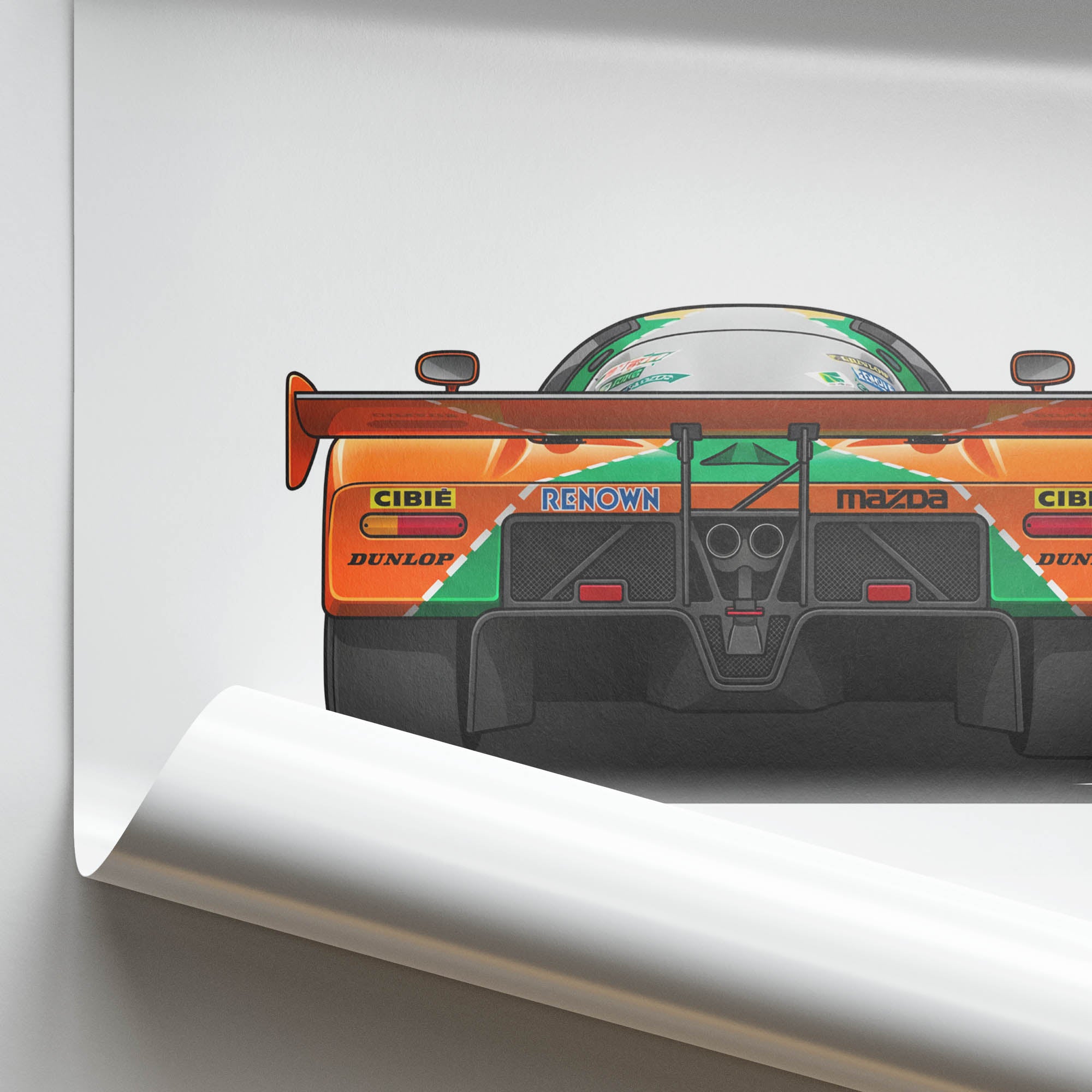1991 Mazda 787B Race Car – Car Print