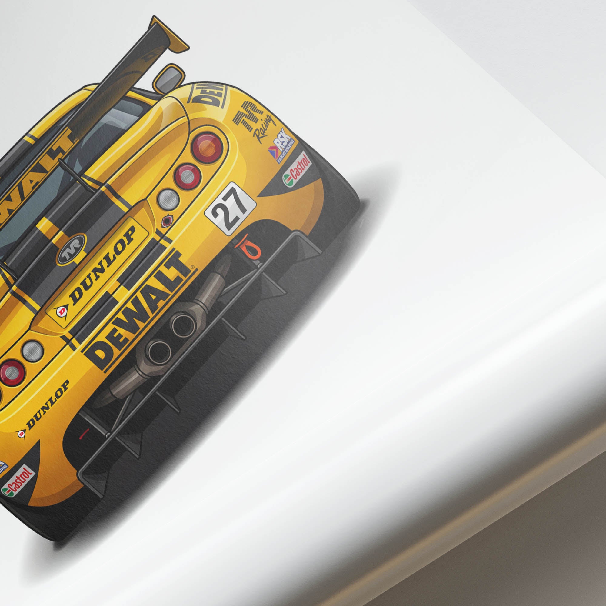 2003 Tvr Tuscan T400R Dewalt – Car Print