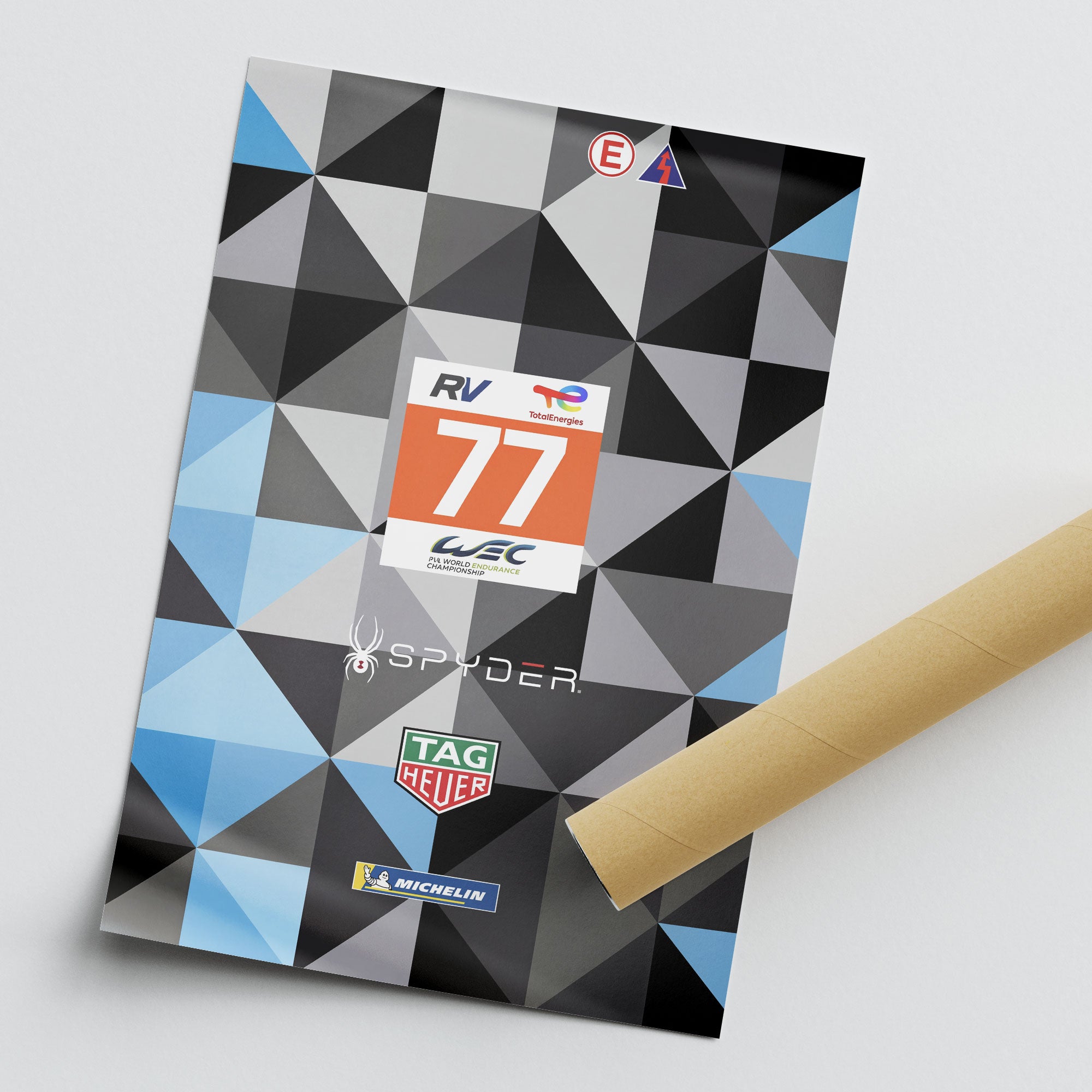 911 RSR Poster – Dempsey Proton 24h Race Car Wall Art by Gran Corsa