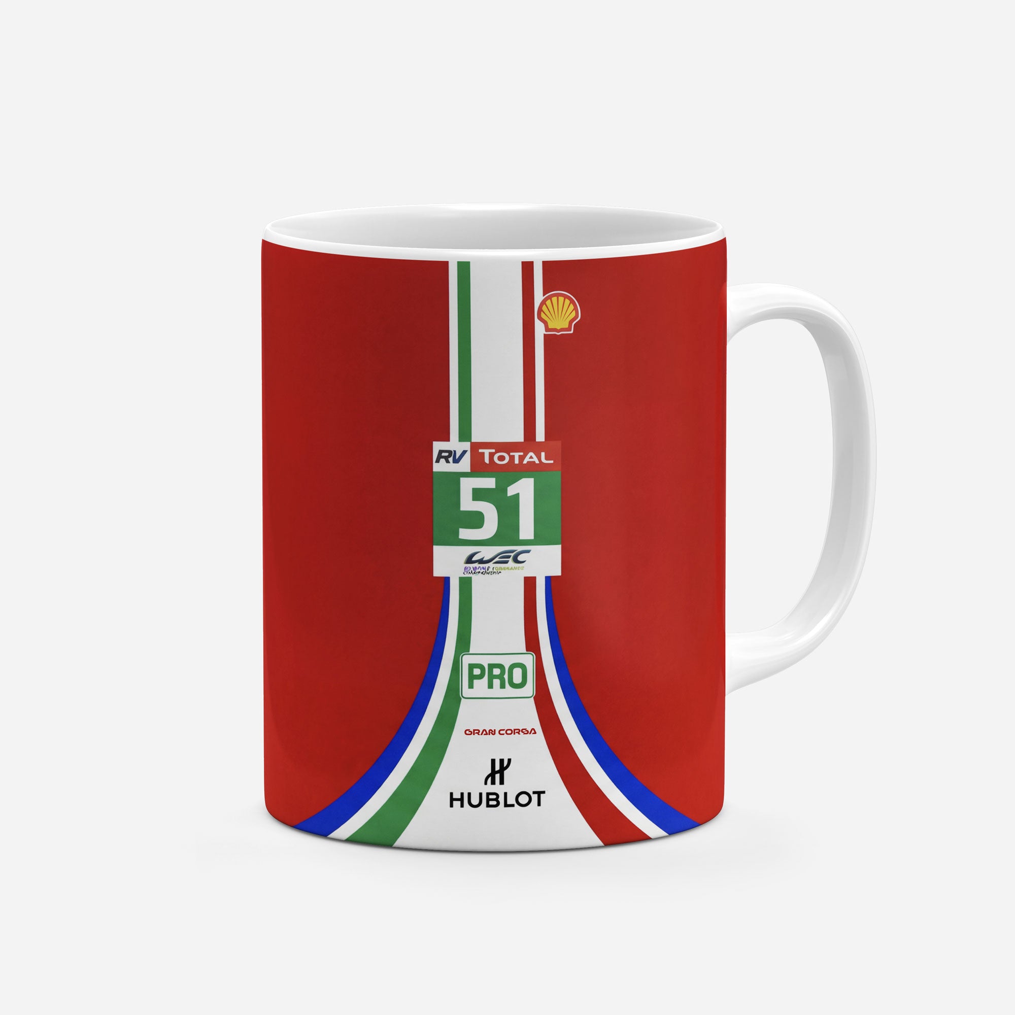 488 GTE LM Mug – High Quality Ceramic Coffee Cup | Racing Enthusiast Gift