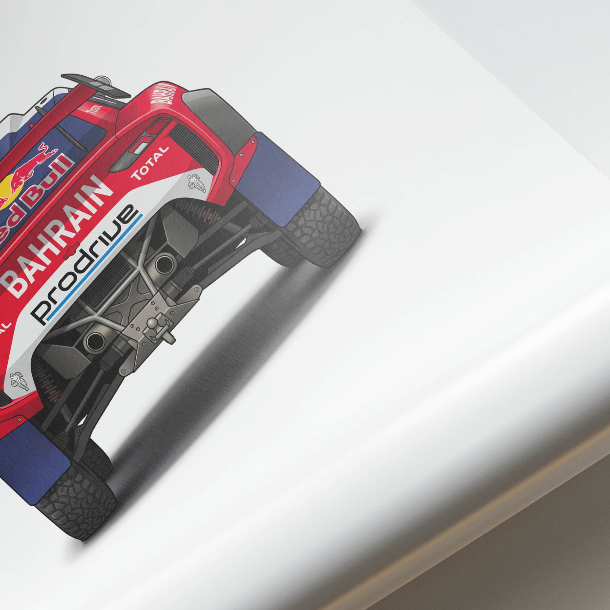 2023 Prodrive Hunter S Bastien Loeb Bahrain – Car Print