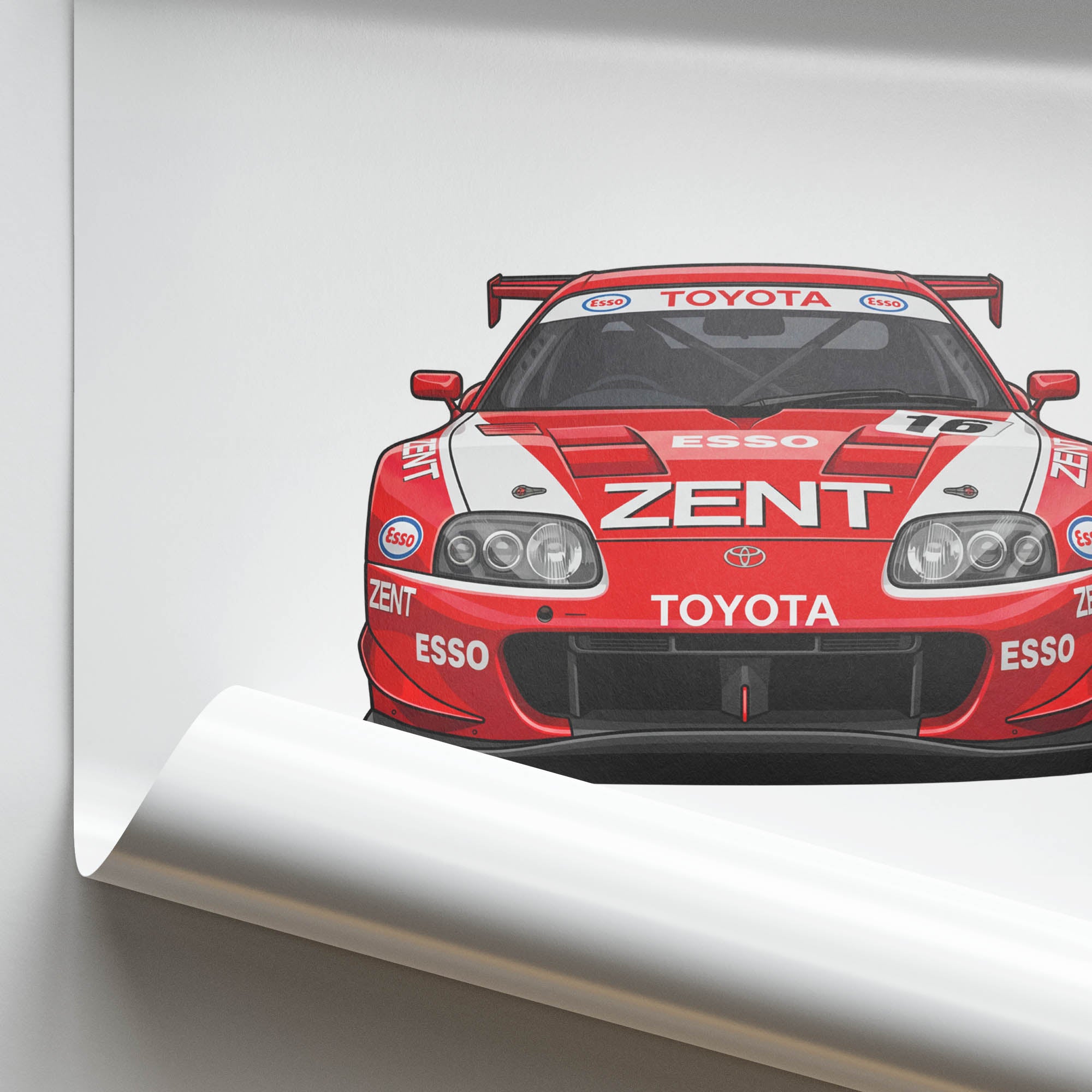 1999 Toyota GT One TS020 Zent – Car Print (Front)
