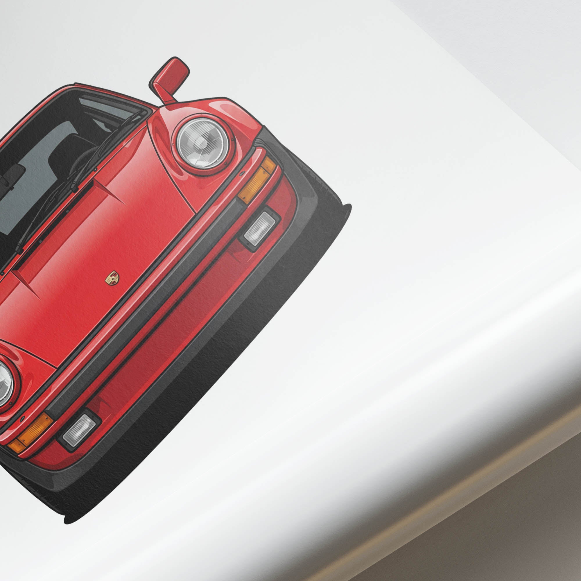 1976 Porsche 911 Turbo 930 Guards – Car Print