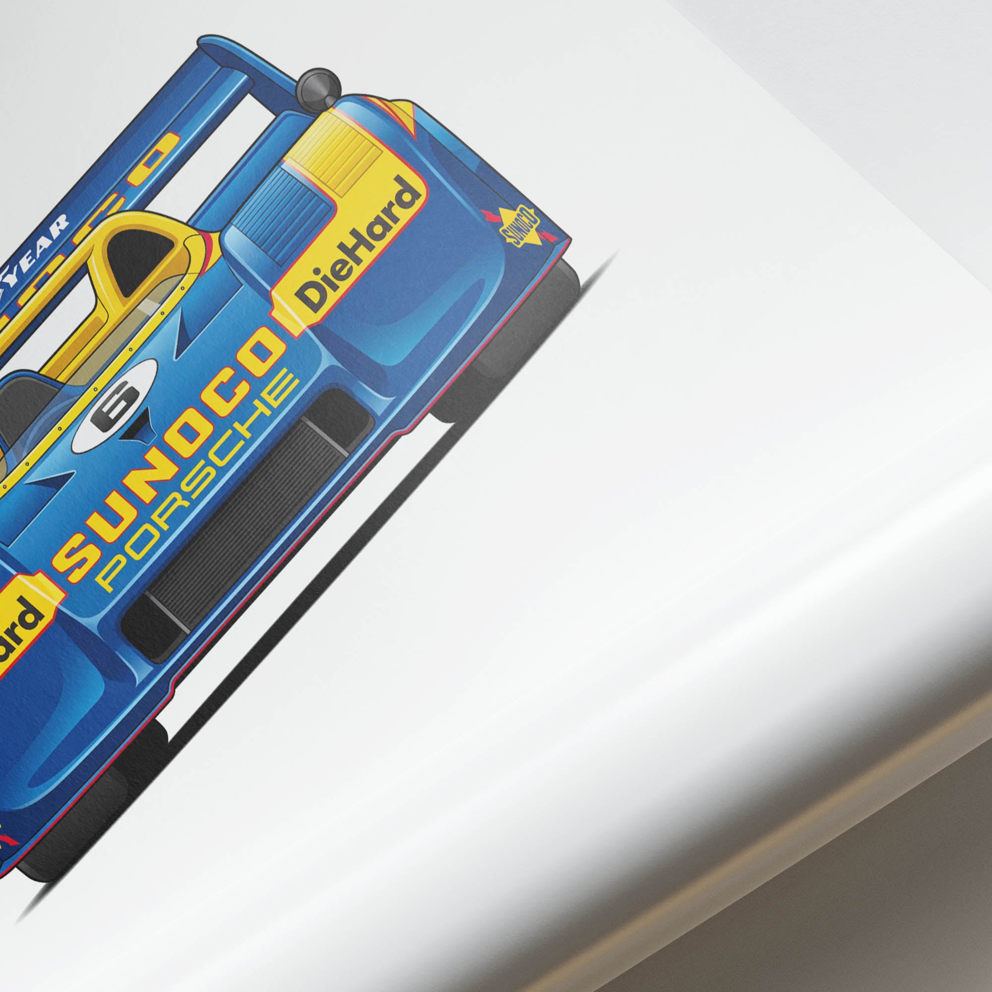 1973 Porsche 917 30 Can Am Sunoco – Car Print