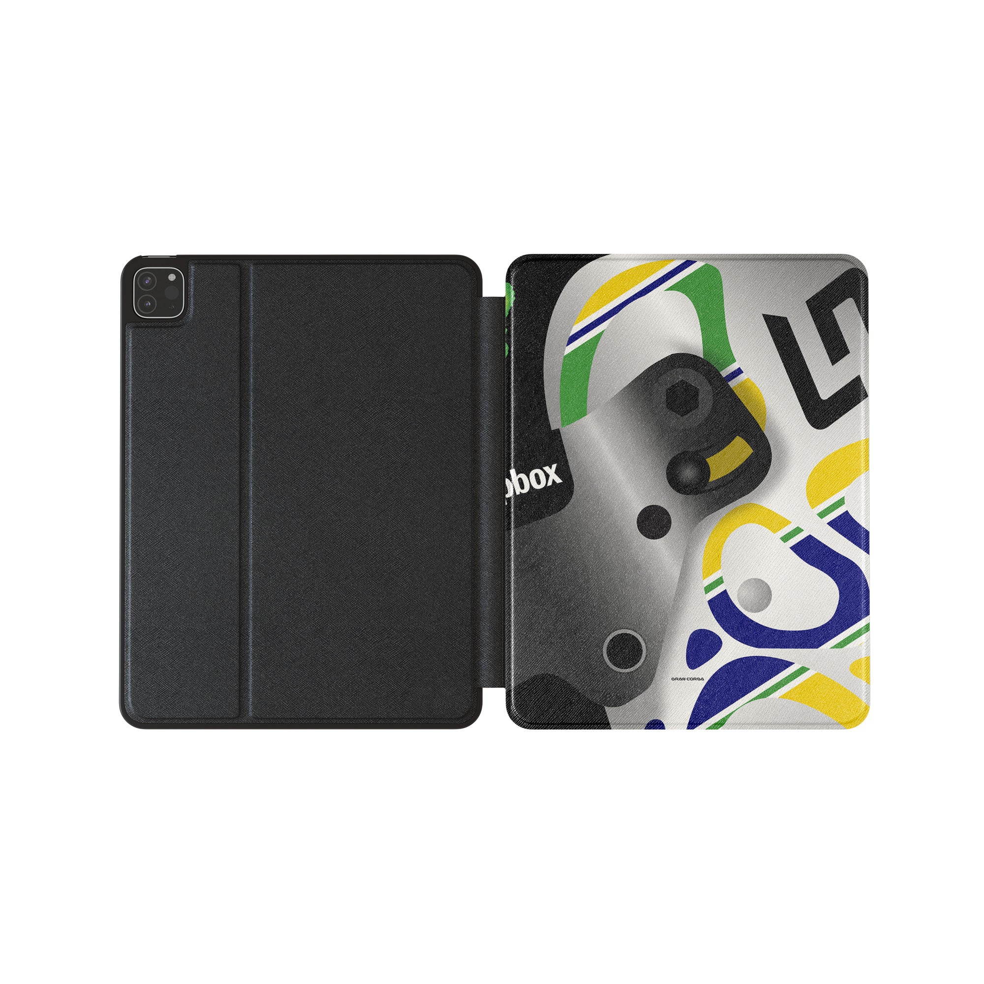 Lando Norris iPad Case – McLaren 2024 F1 Helmet Design Tablet Cover