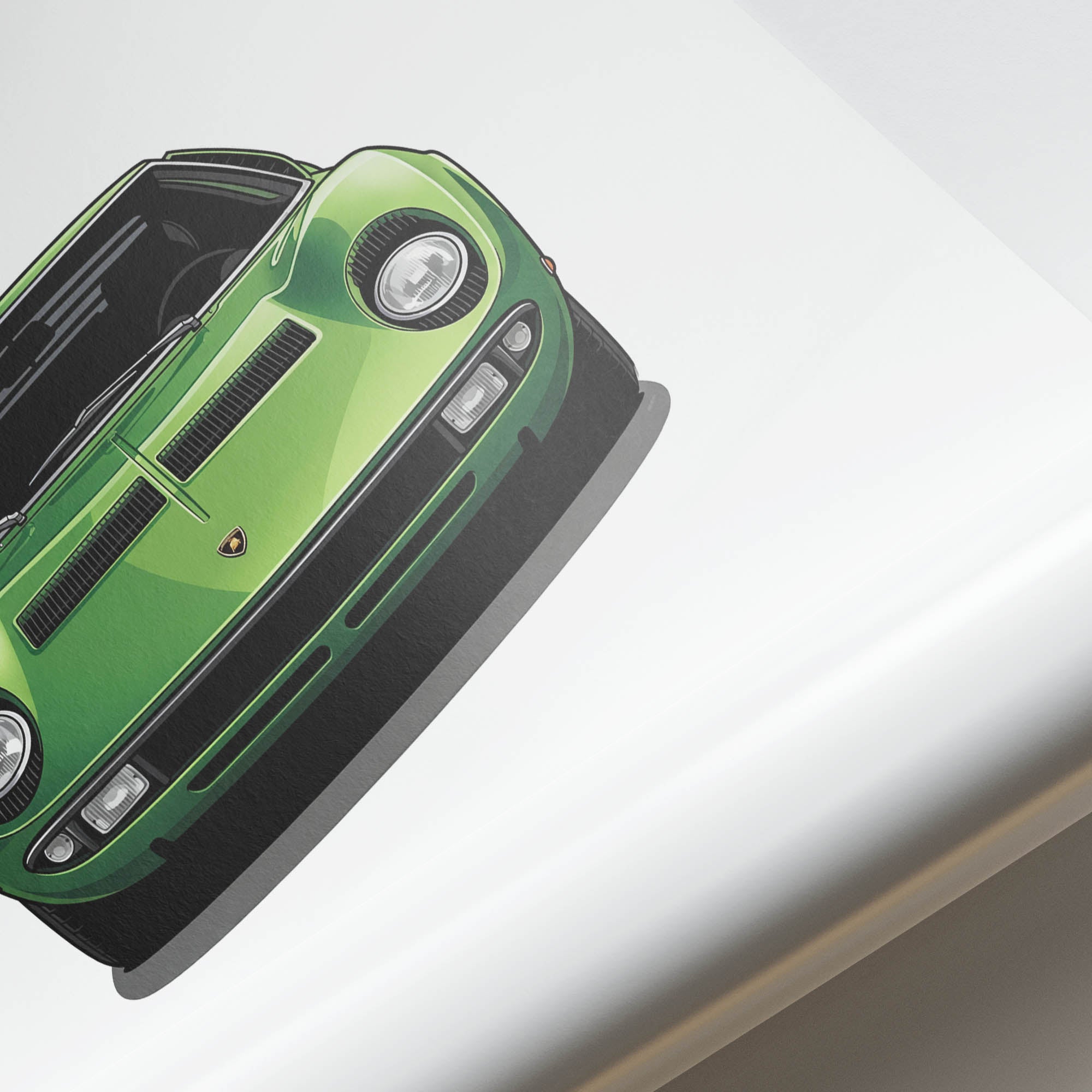 1966 Lamborghini Miura P400 – Car Print