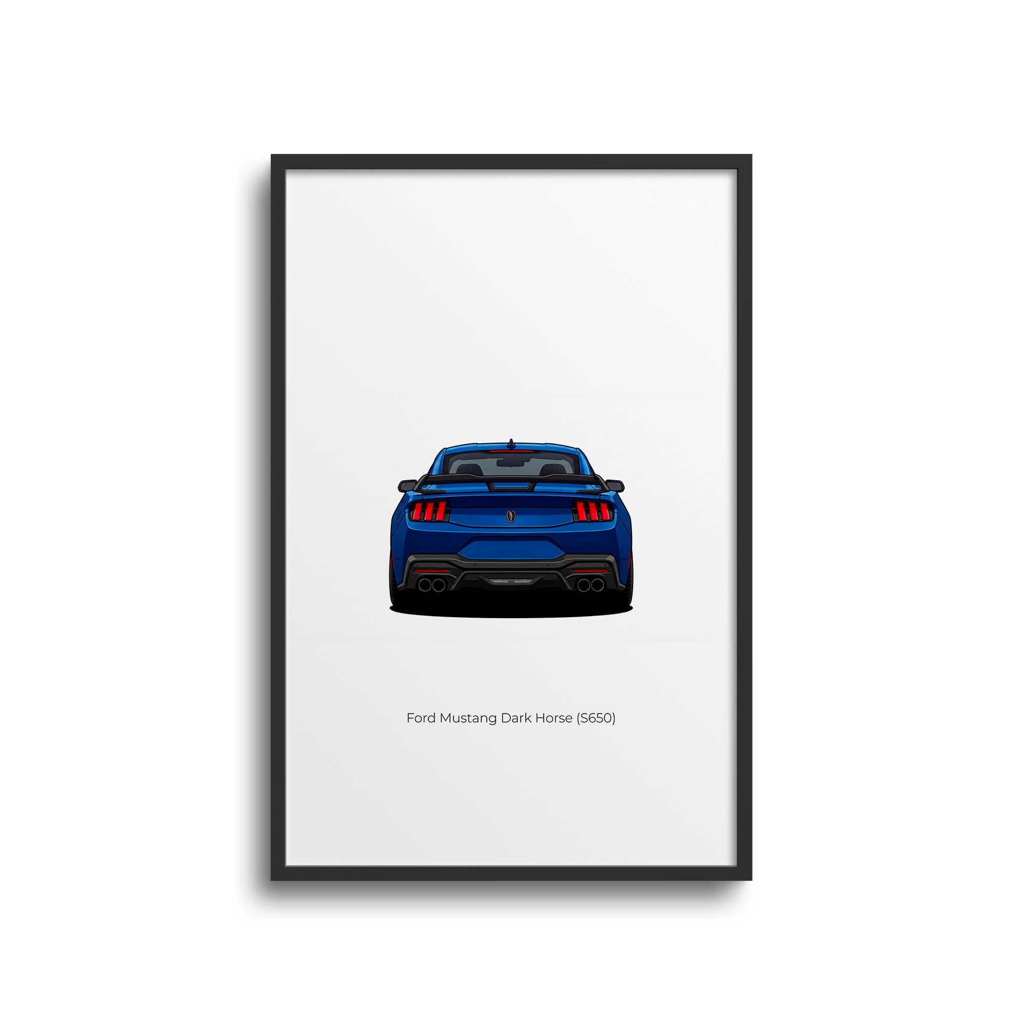 2024 Ford Mustang – Car Print