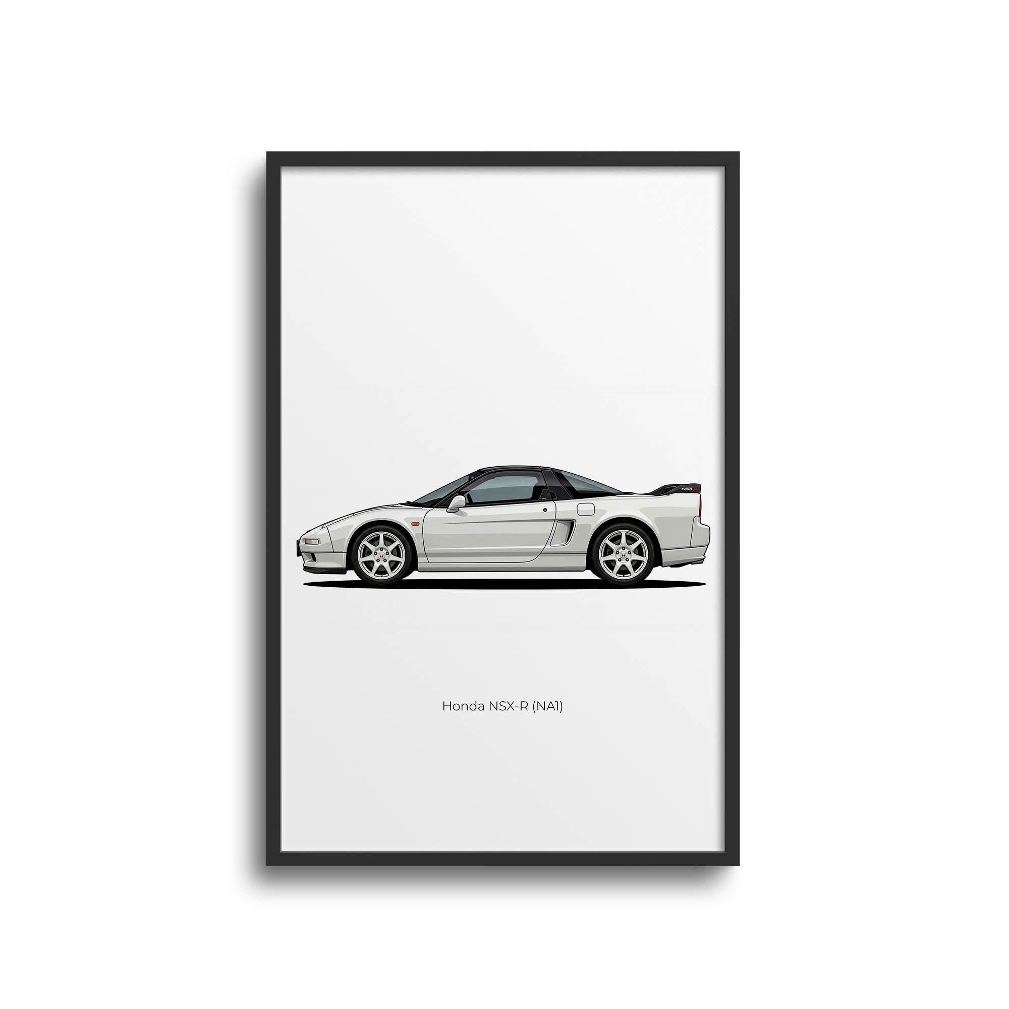 1992 Honda NSX R NA1 Championship – Car Print (Side)