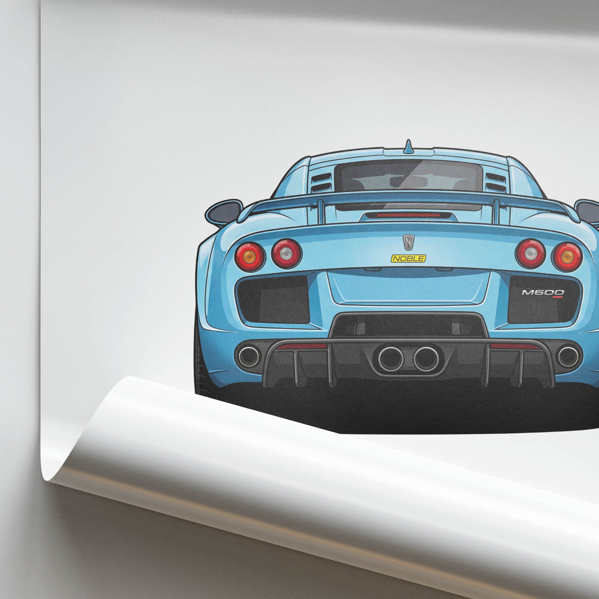 2010 Noble M600 Baby – Car Print