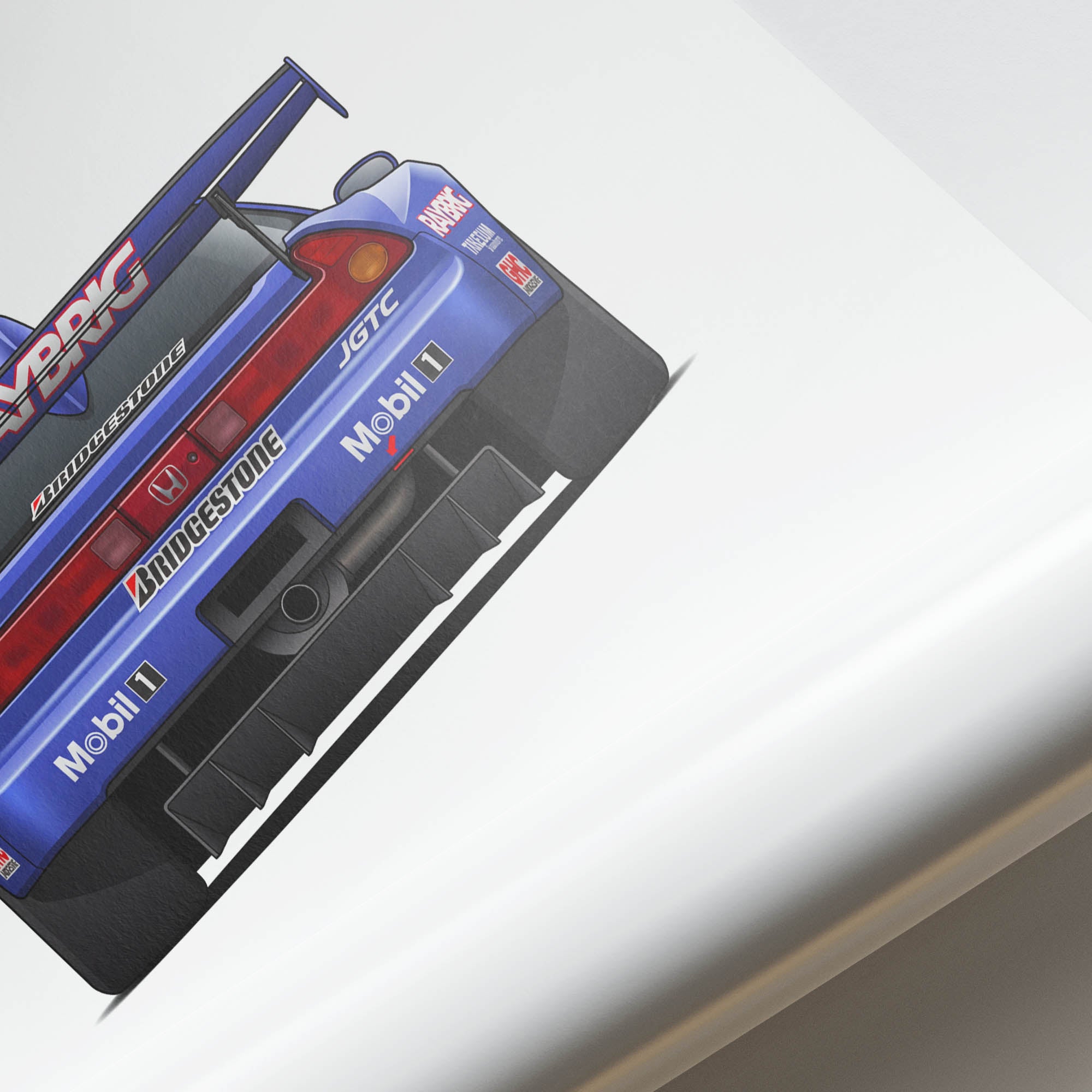 1997 Honda NSX GT JGTC Raybrig – Car Print
