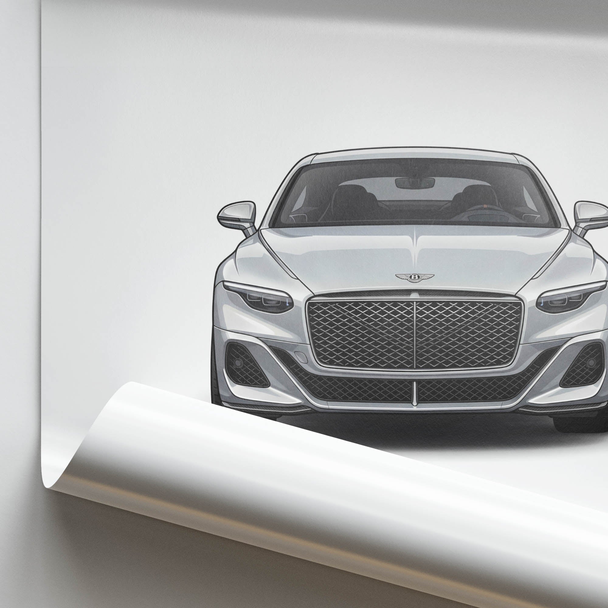 2023 Bentley Mulliner Batur Bonneville – Car Print