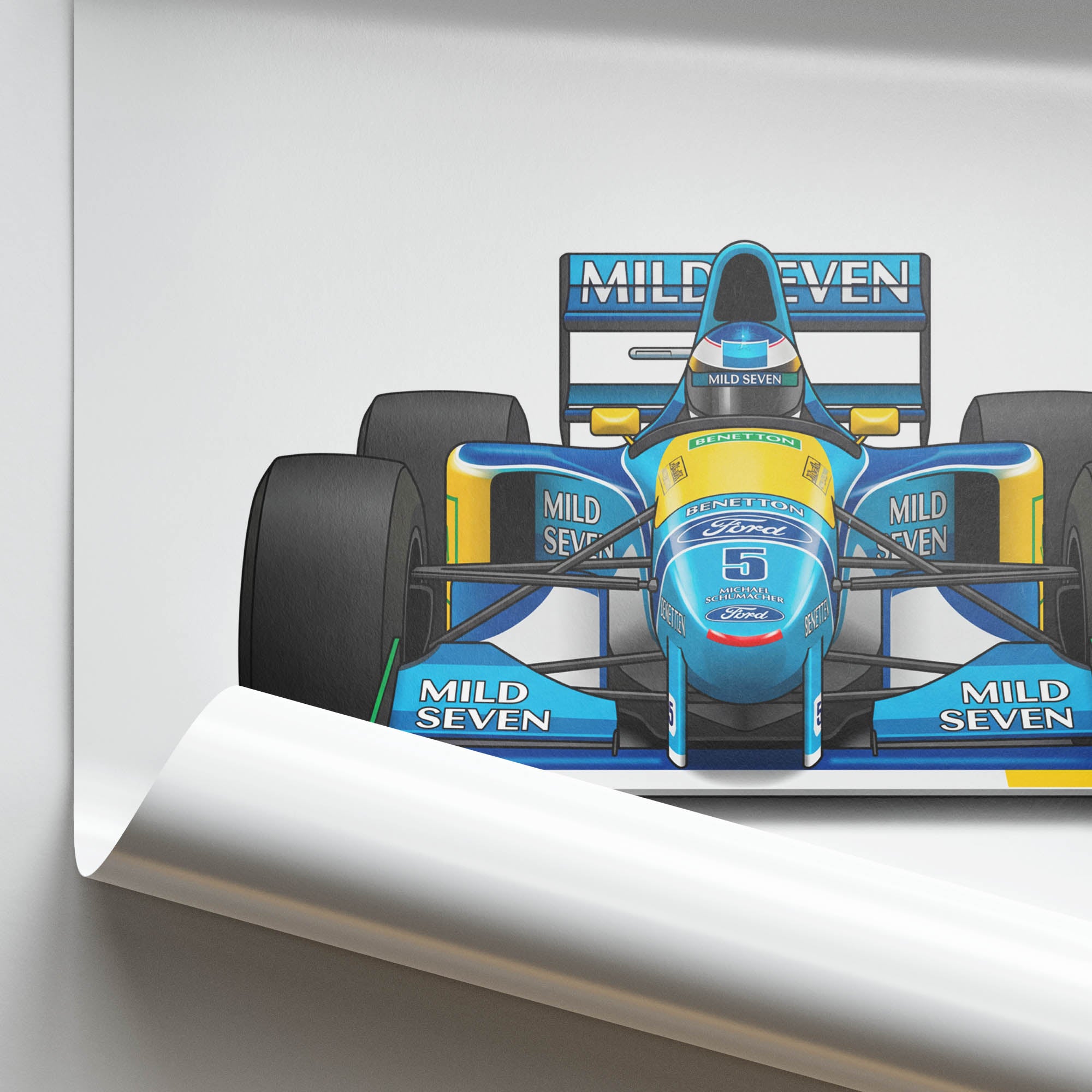 1994 Benetton B194 Michael Schumacher – Car Print