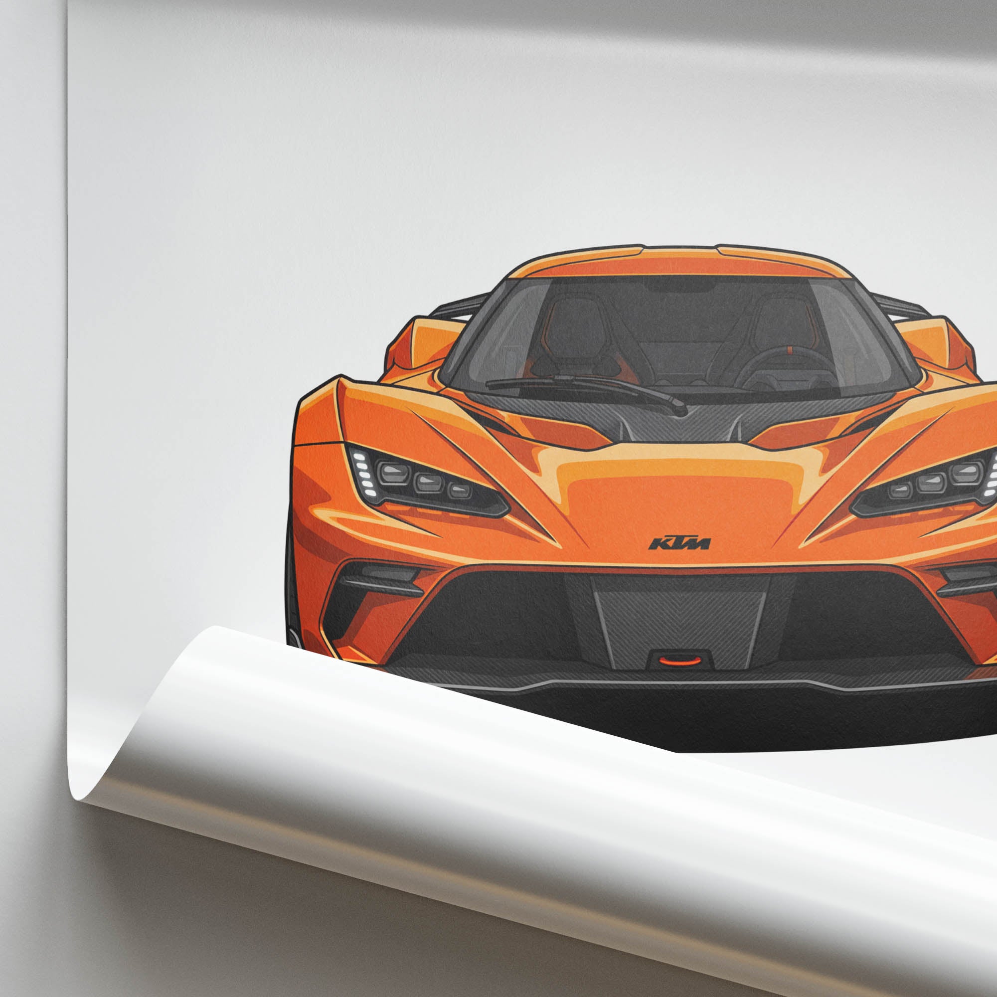 2023 KTM X Bow GT Xr – Car Print (Front)