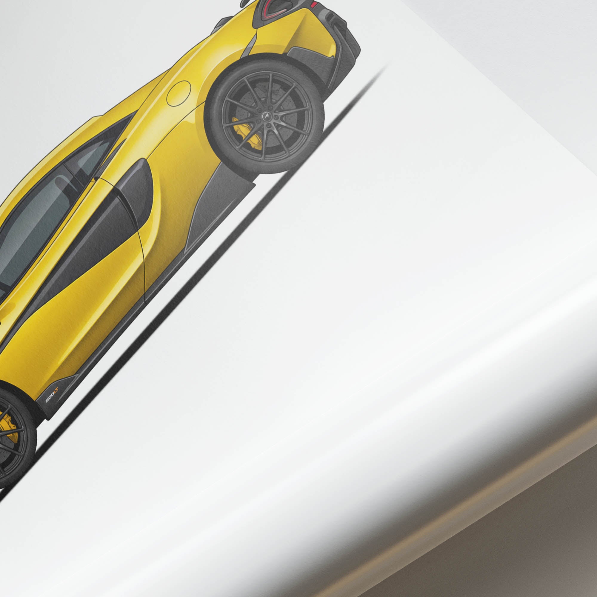 2019 McLaren 600LT Sicilian – Car Print