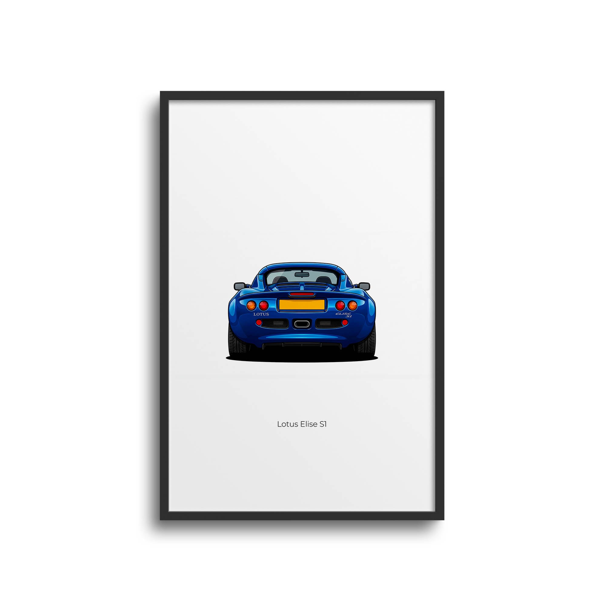 1996 Lotus Elise S1 Azure – Car Print