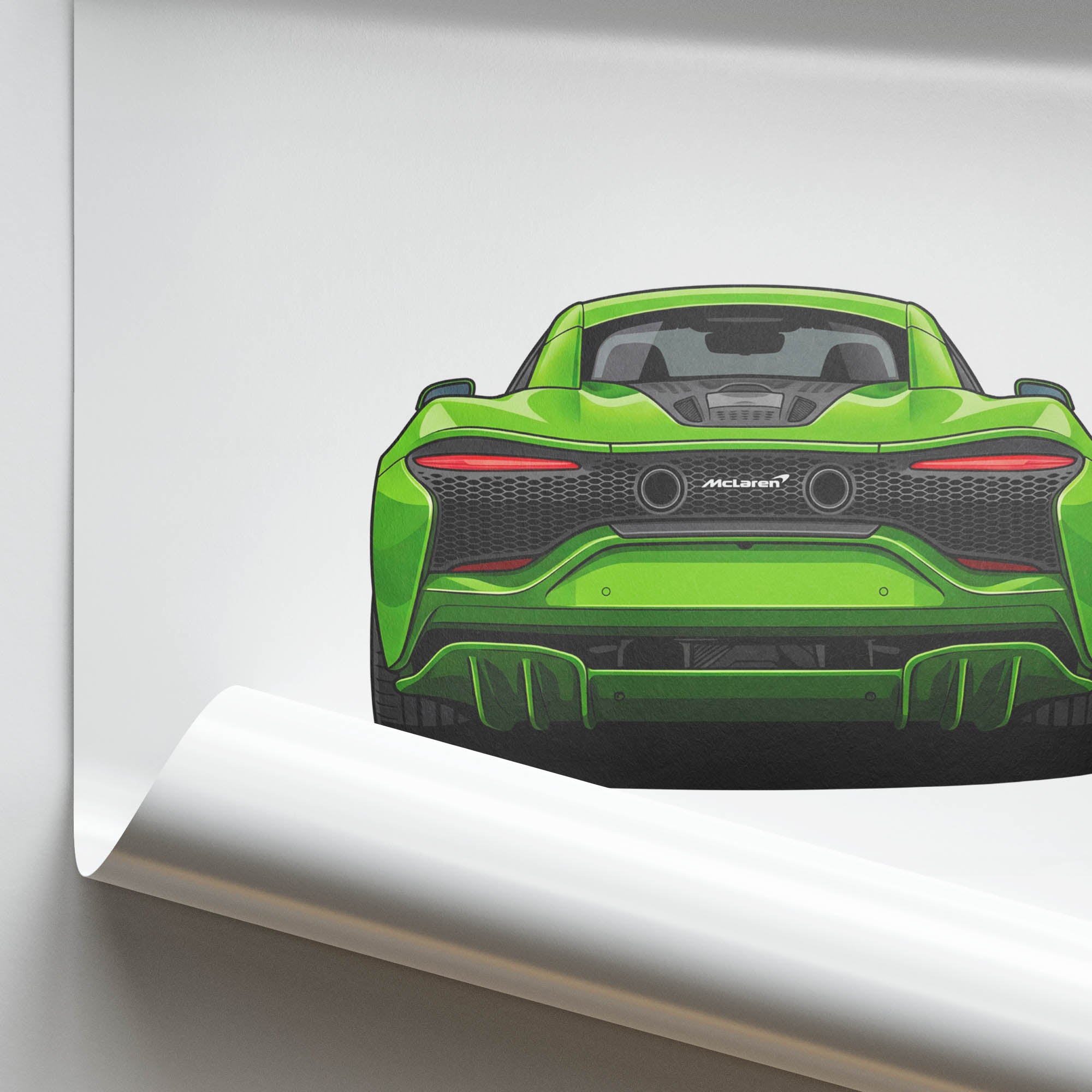 2022 McLaren Artura Flux – Car Print