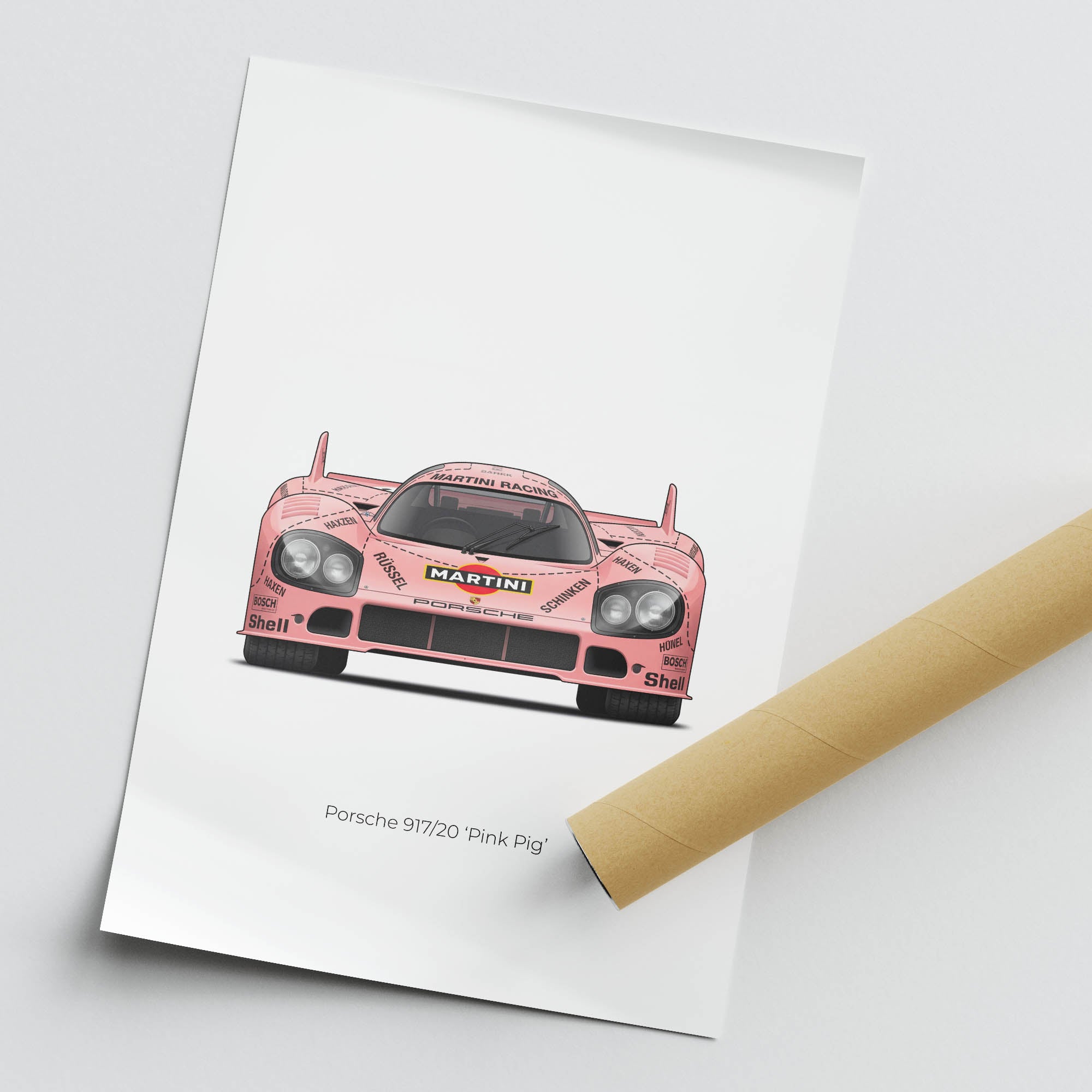 1971 Porsche – Car Print