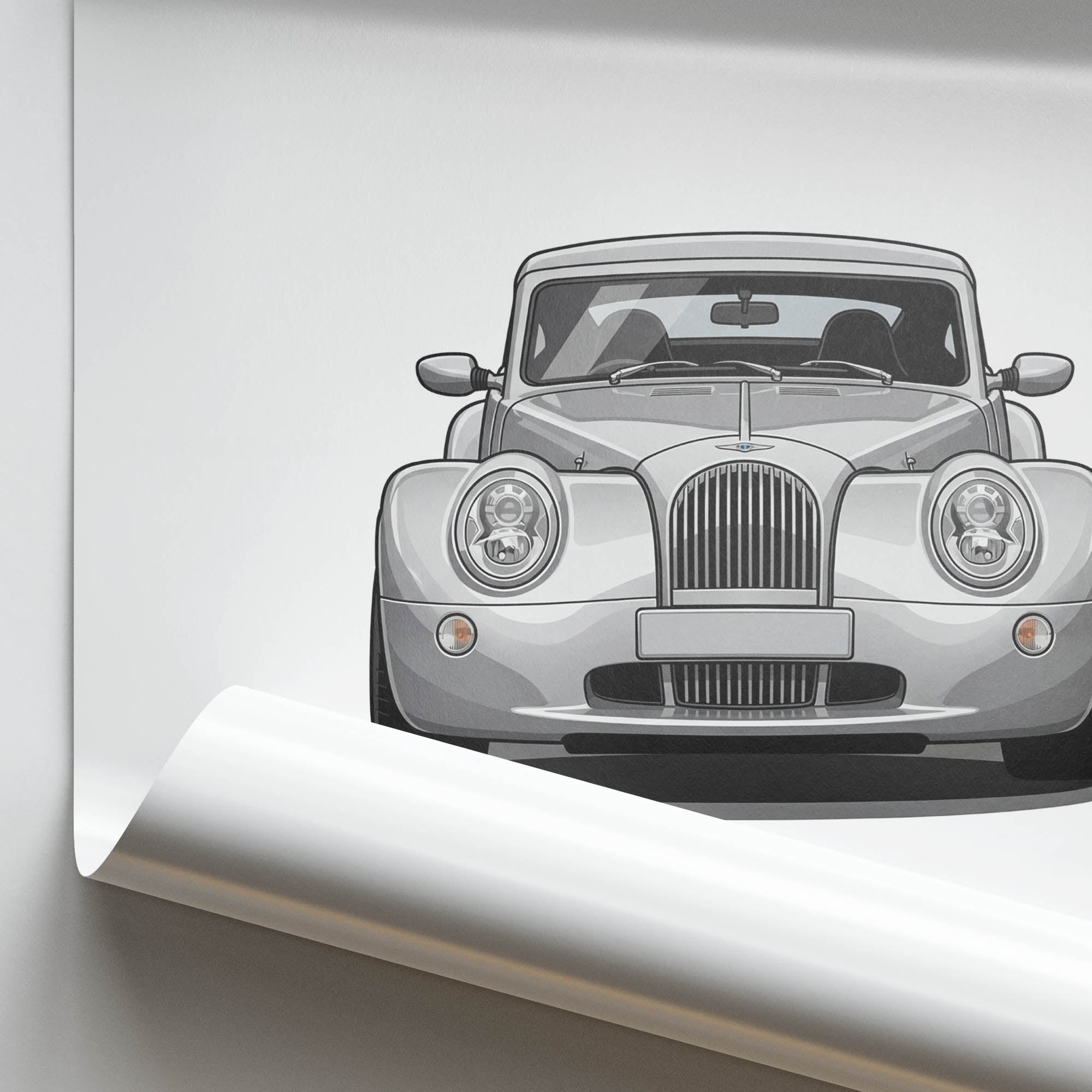 2010 Morgan Aero Supersports – Car Print (Front)