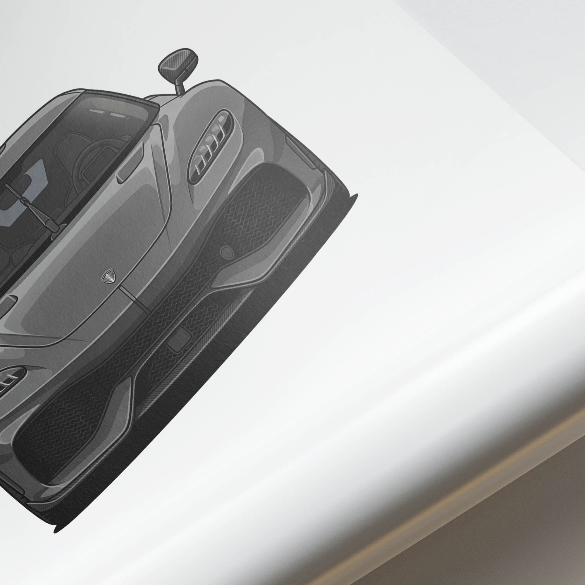 2023 Koenigsegg Gemera – Car Print (Front)