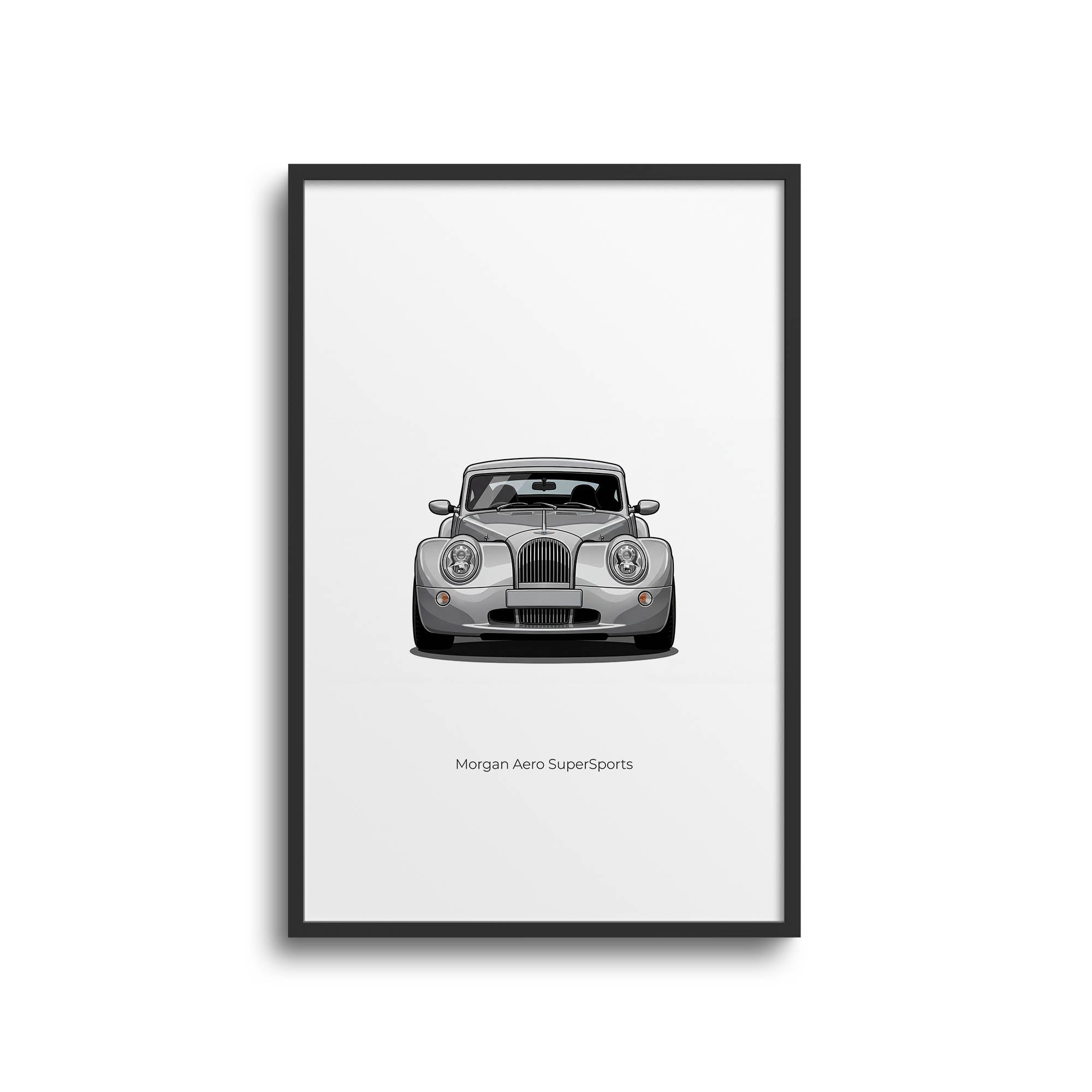 2010 Morgan Aero Supersports – Car Print (Front)