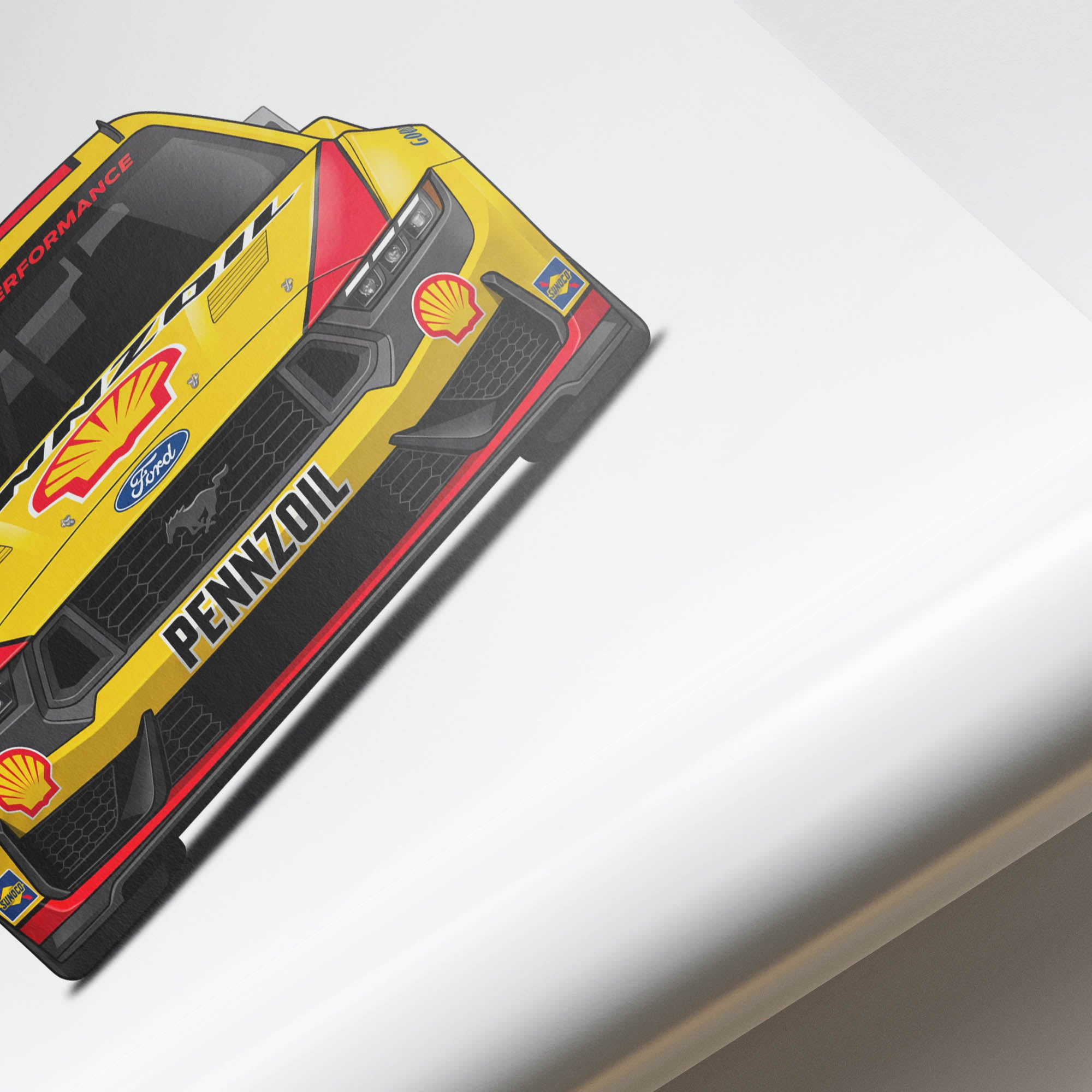 2025 Ford Mustang – Car Print