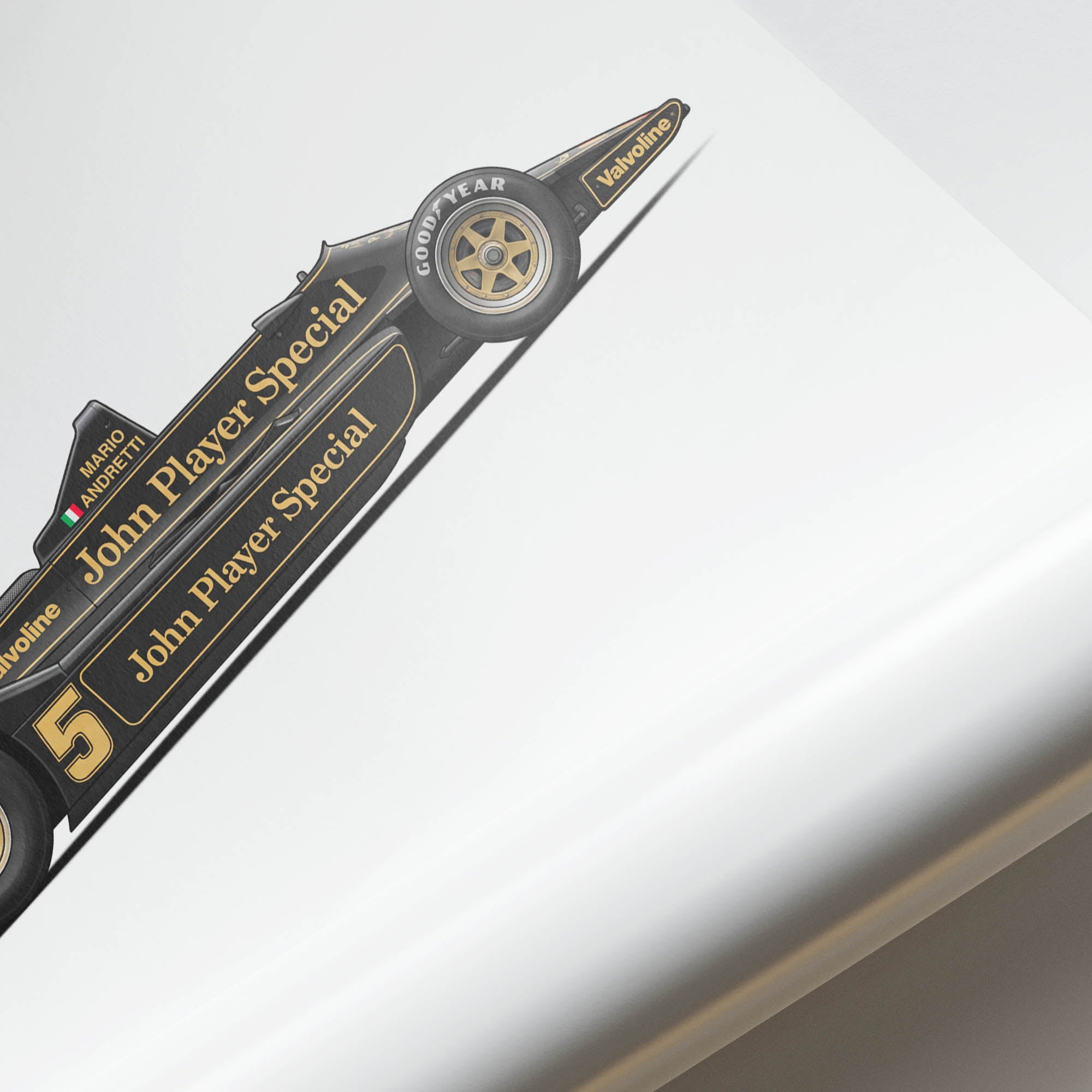 1978 Lotus 79 Mario Andretti John Player – Car Print