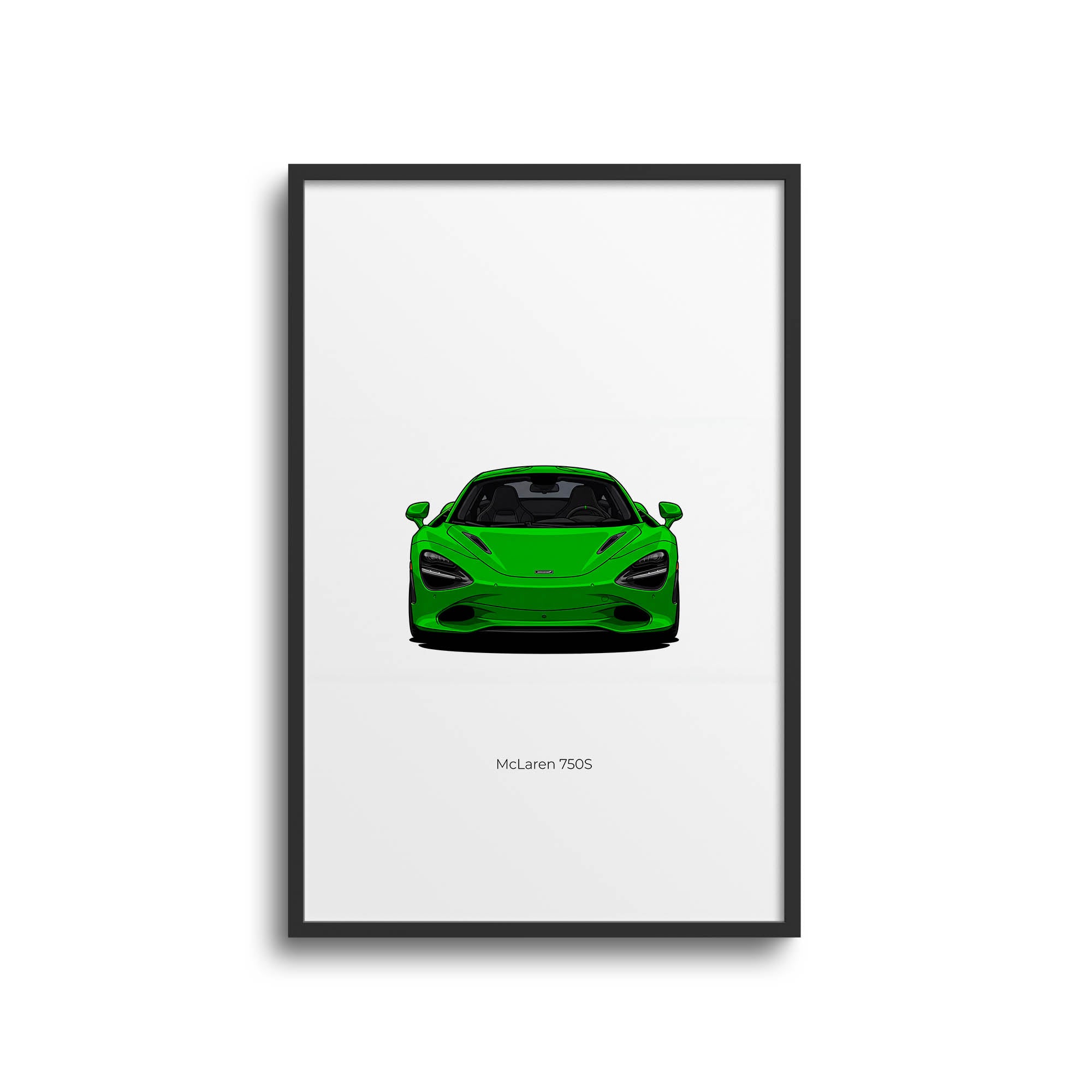 2024 McLaren 750S Mantis – Car Print