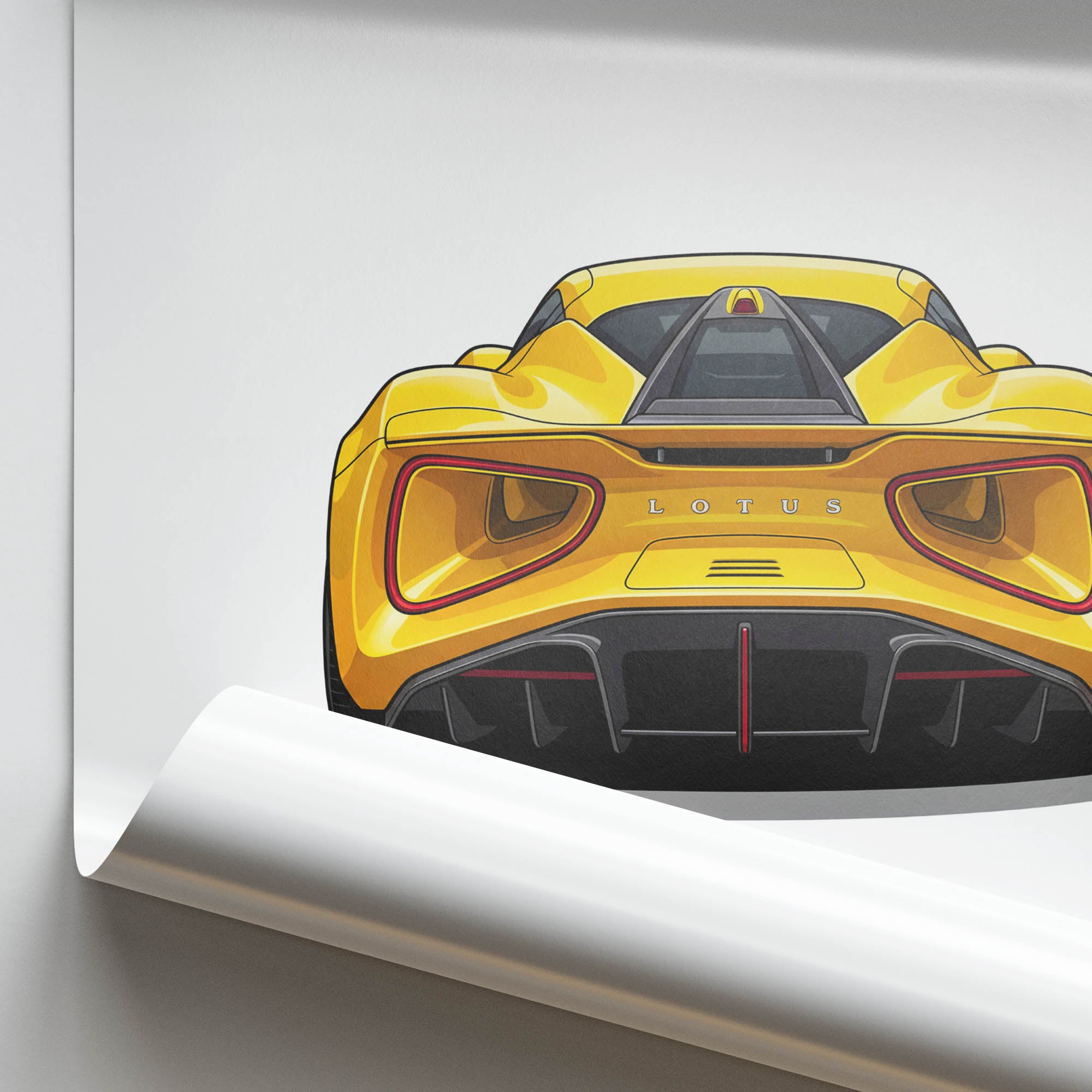 2021 Lotus Evija Solar – Car Print