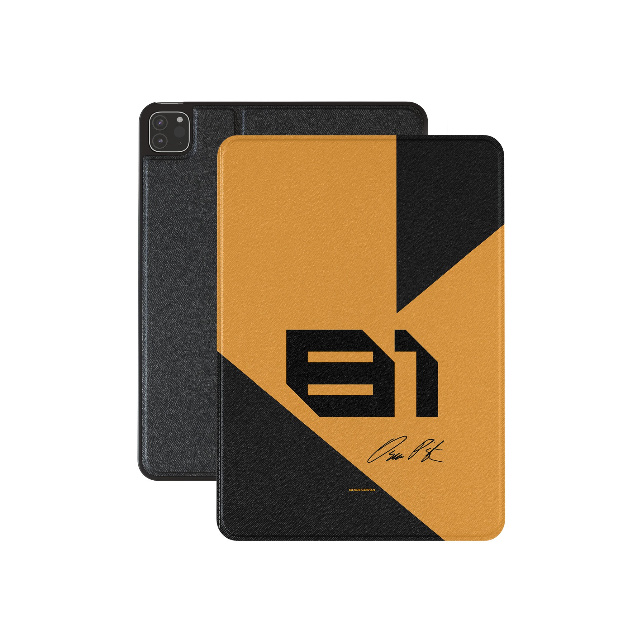 McLaren iPad Case – Oscar Piastri 2024 MCL38 Racing Livery Cover