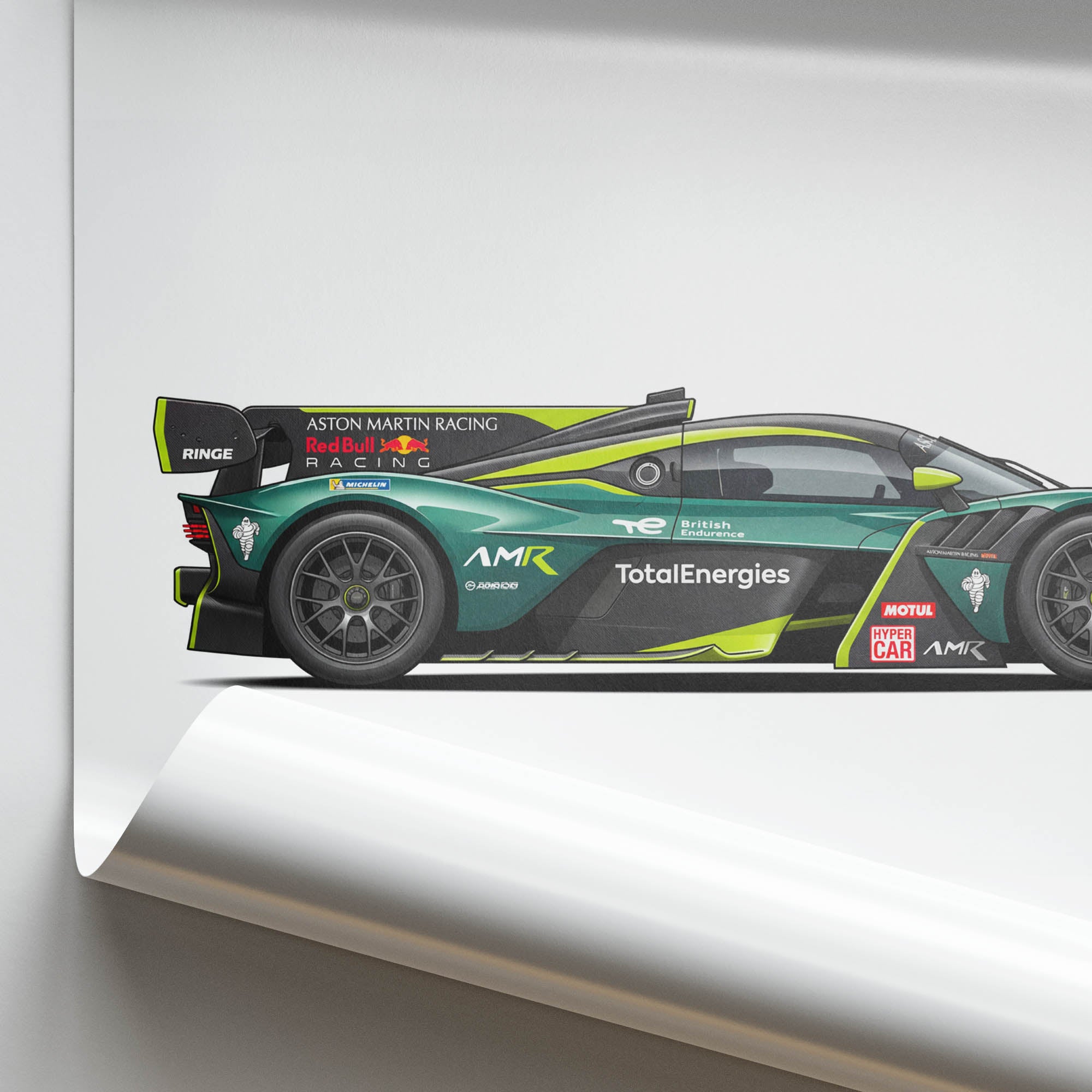 2025 Aston Martin Valkyrie AMR Lmh Hypercar – Car Print