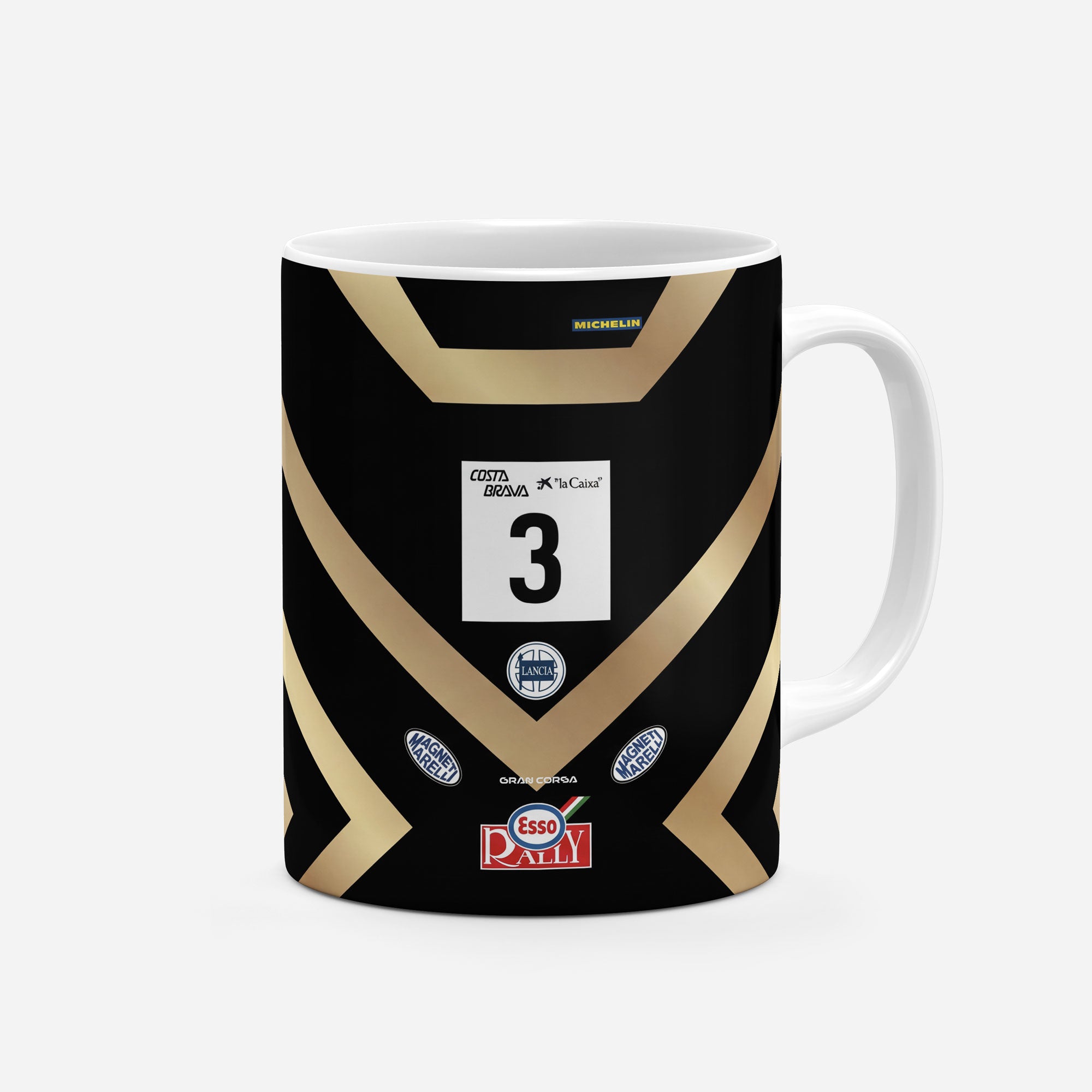 Lancia Delta S4 Mug – Classic 1986 Rally Car Ceramic Racing Cup