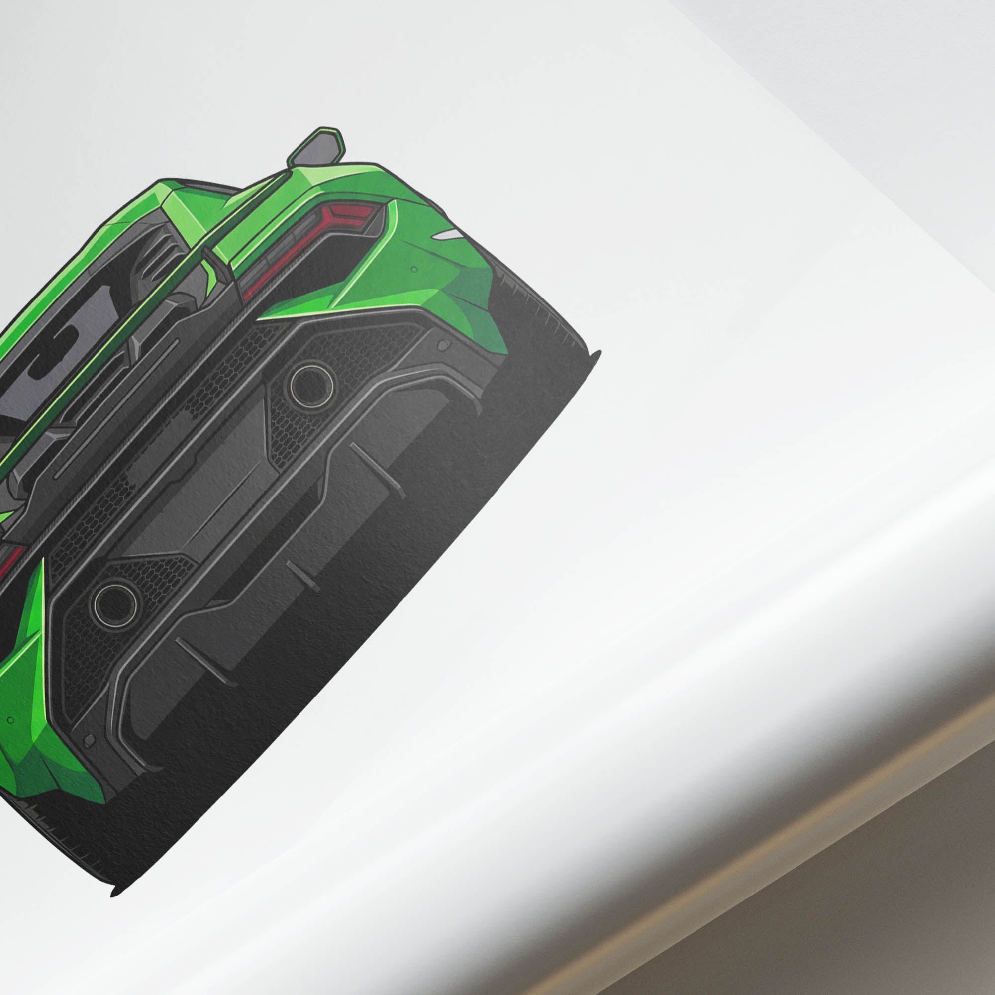 2022 Lamborghini Hurac N Tecnica – Car Print