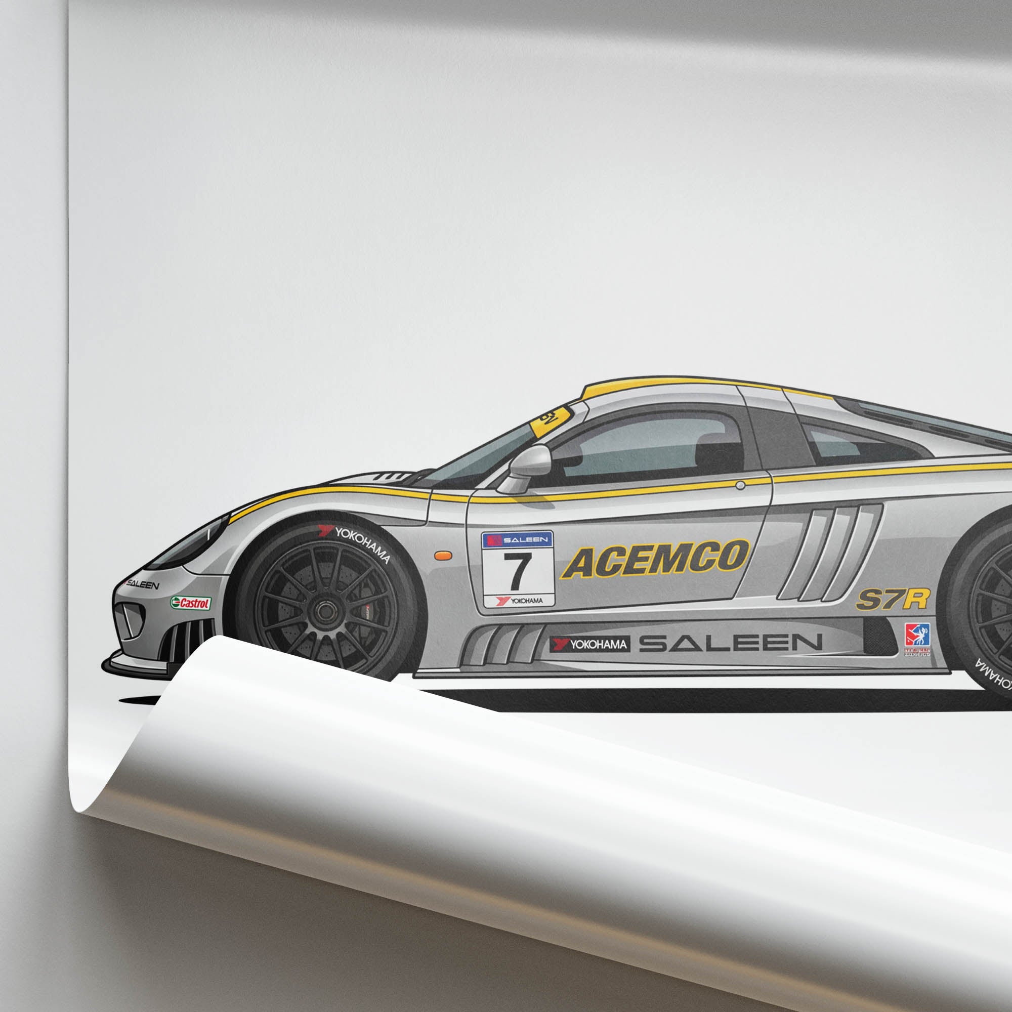 2004 Saleen S7R Acemco – Car Print