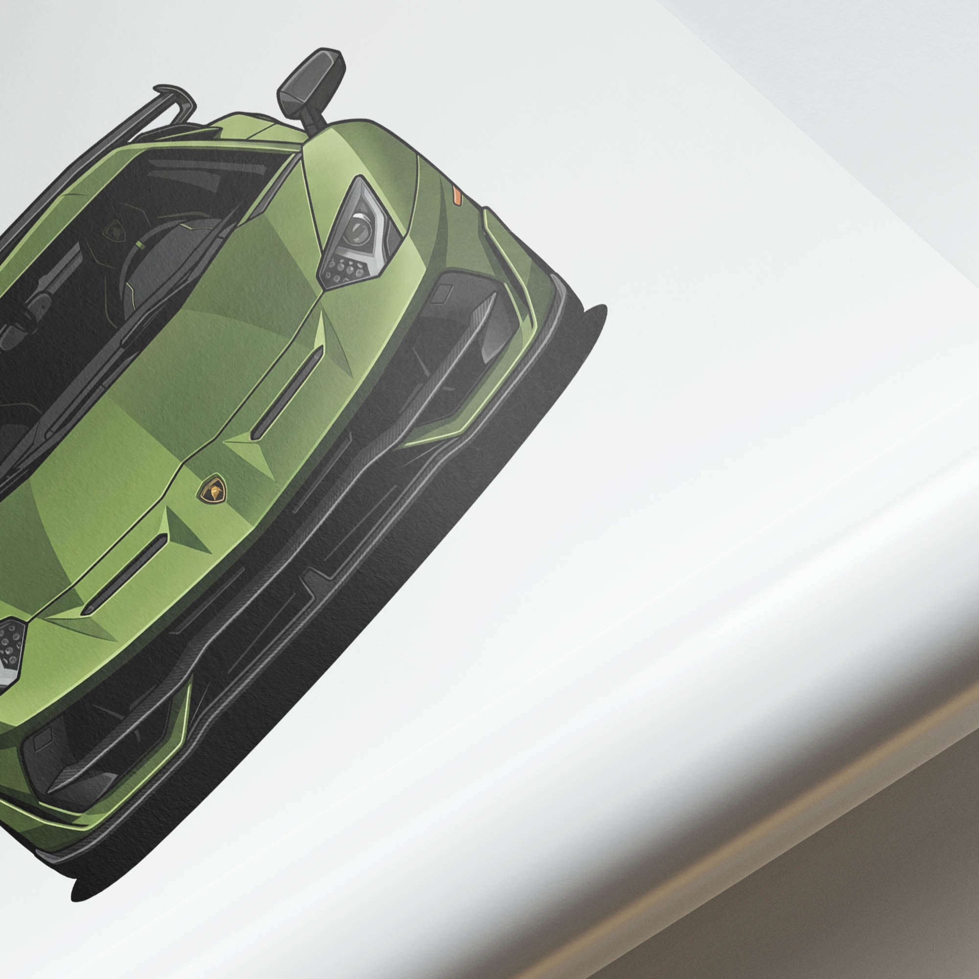 2018 Lamborghini Aventador SVJ – Car Print