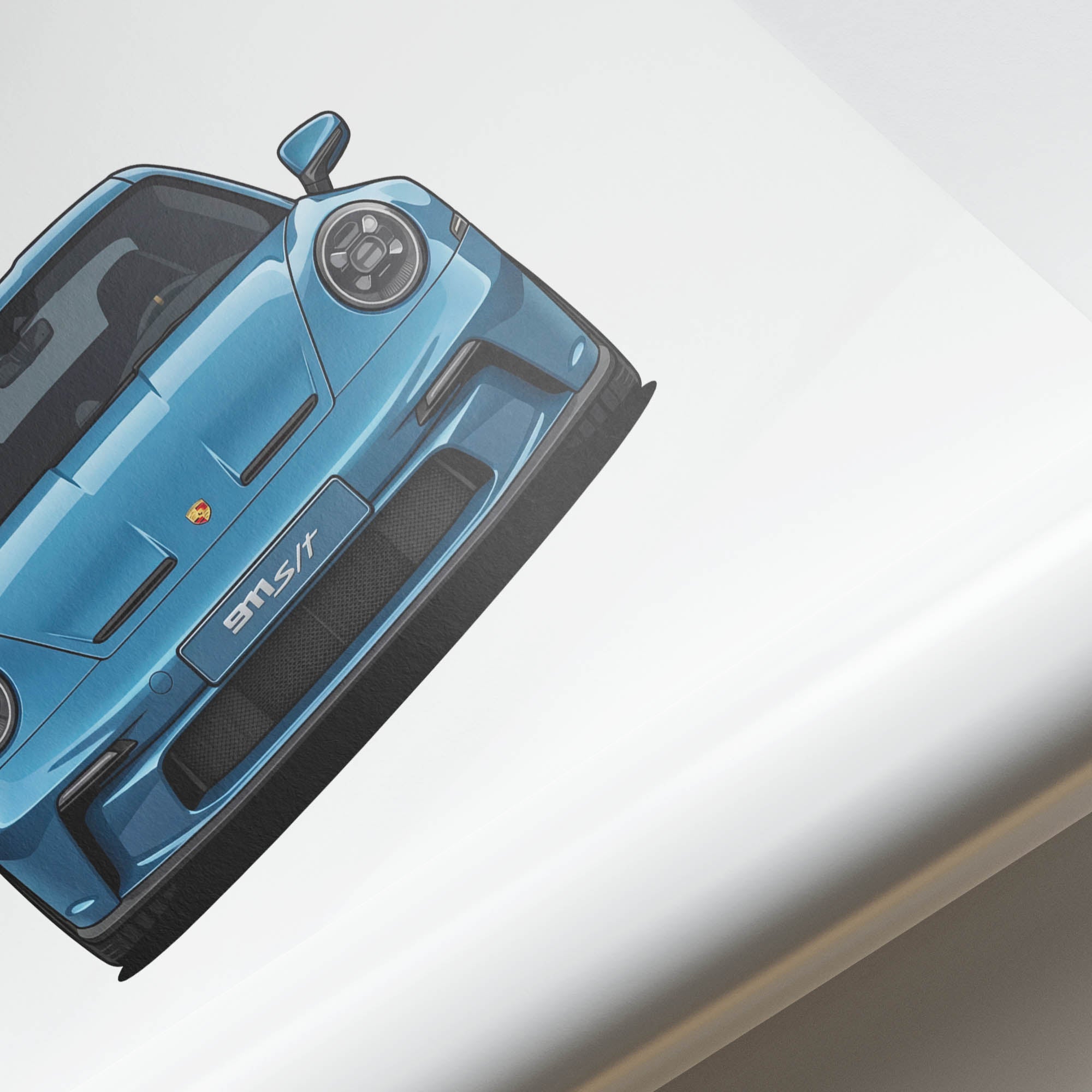 2024 Porsche 911 S T Shore – Car Print