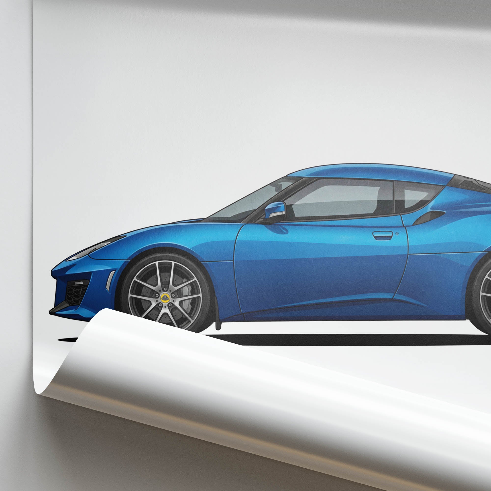 2016 Lotus Evora – Car Print (Side)