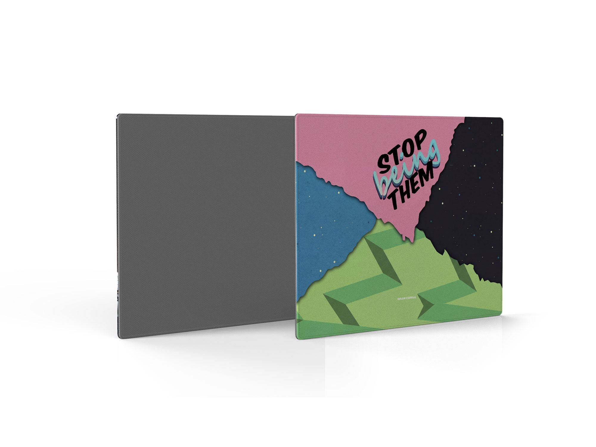 Daniel Ricciardo Mouse Mat – Stop Being Them F1 Gaming Pad with Smooth Tracking