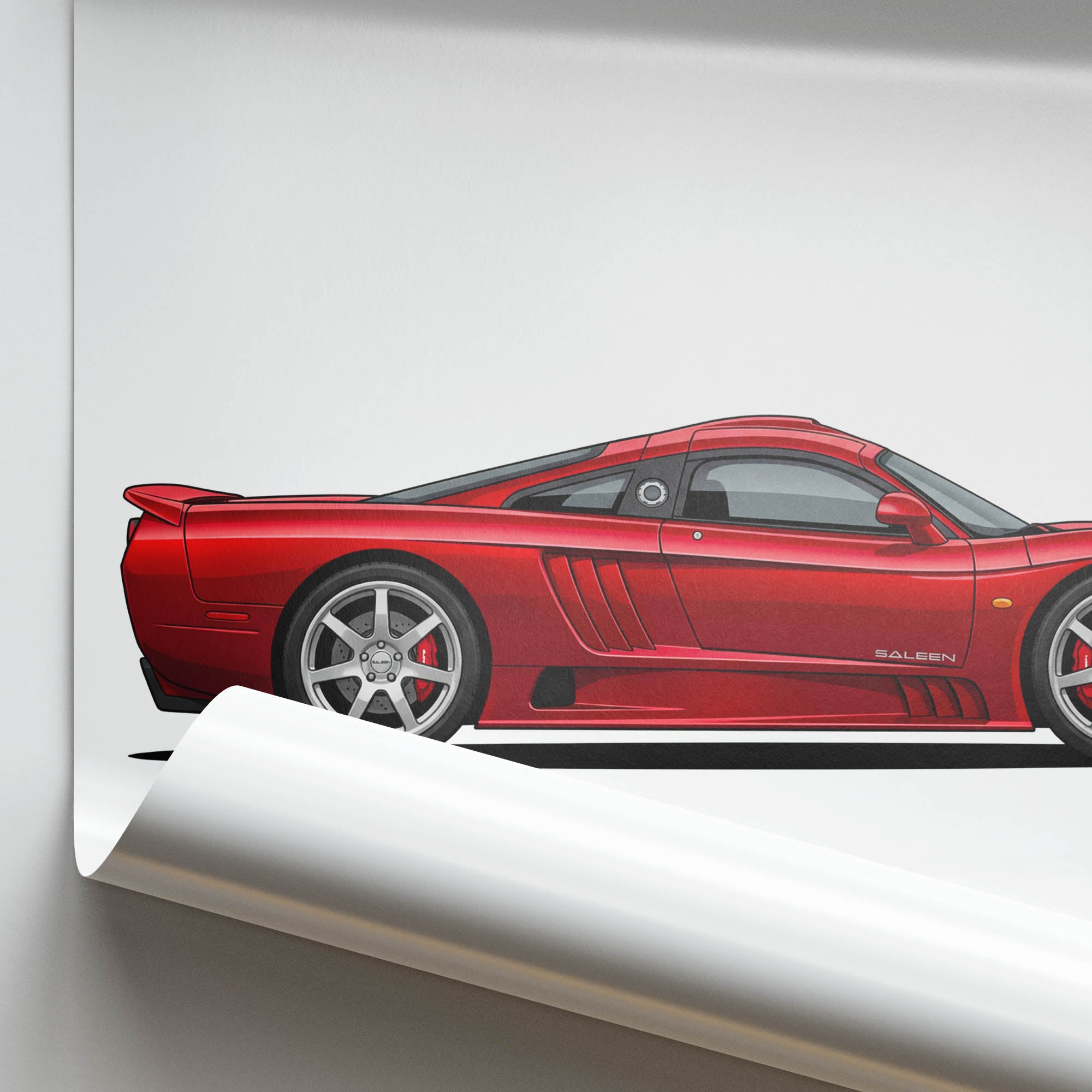 2005 Saleen S7 Twin Turbo Lizstick – Car Print
