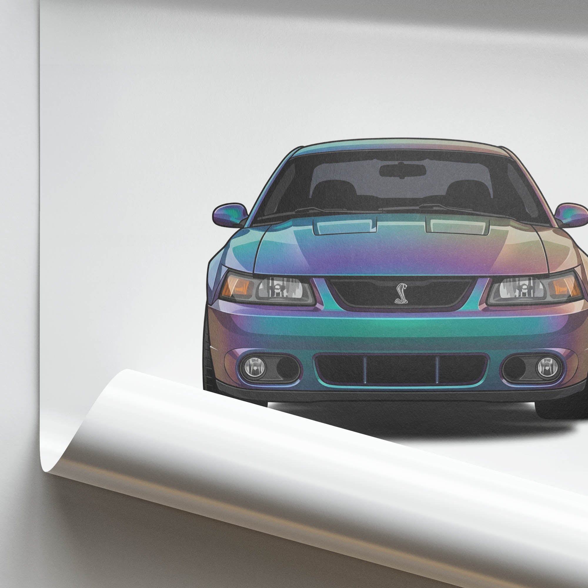 2004 Ford Mustang Svt Cobra Terminator – Car Print
