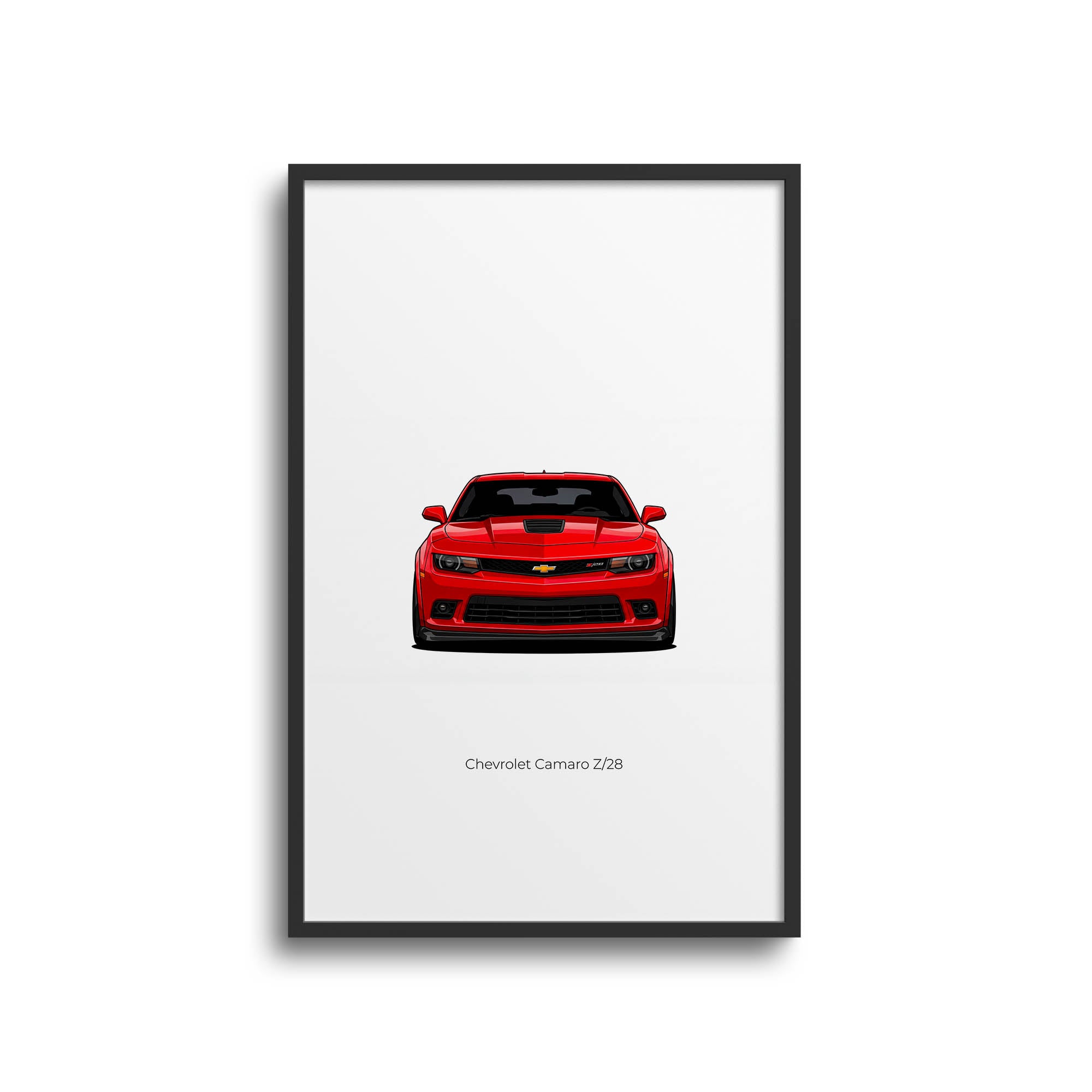 2014 Chevrolet Camaro Z – Car Print (Front)